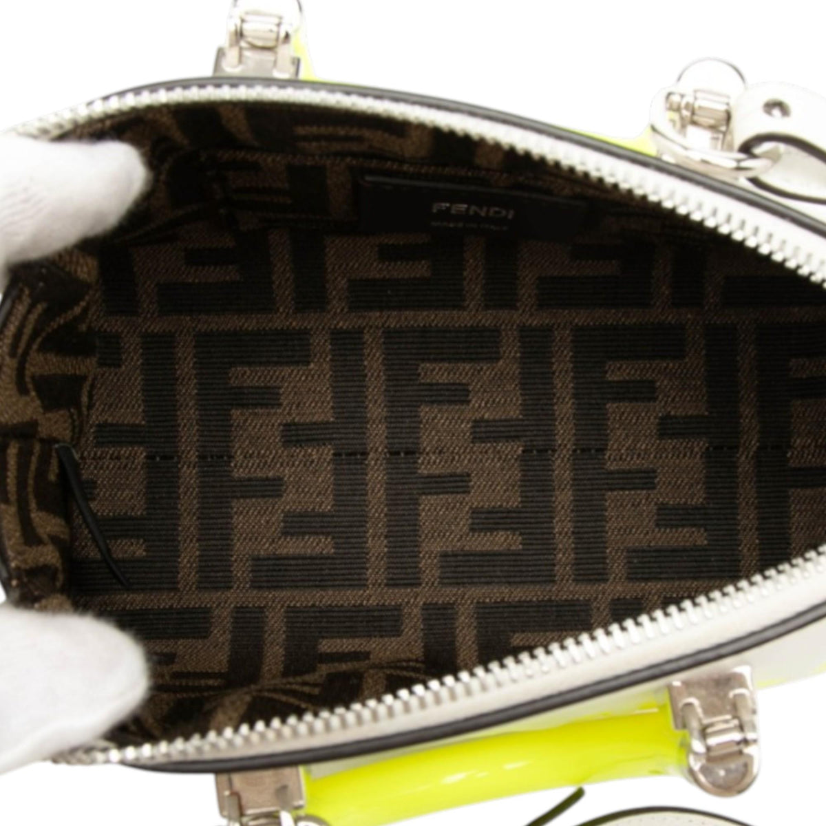 Fendi Mini Leather By The Way Roma Satchel