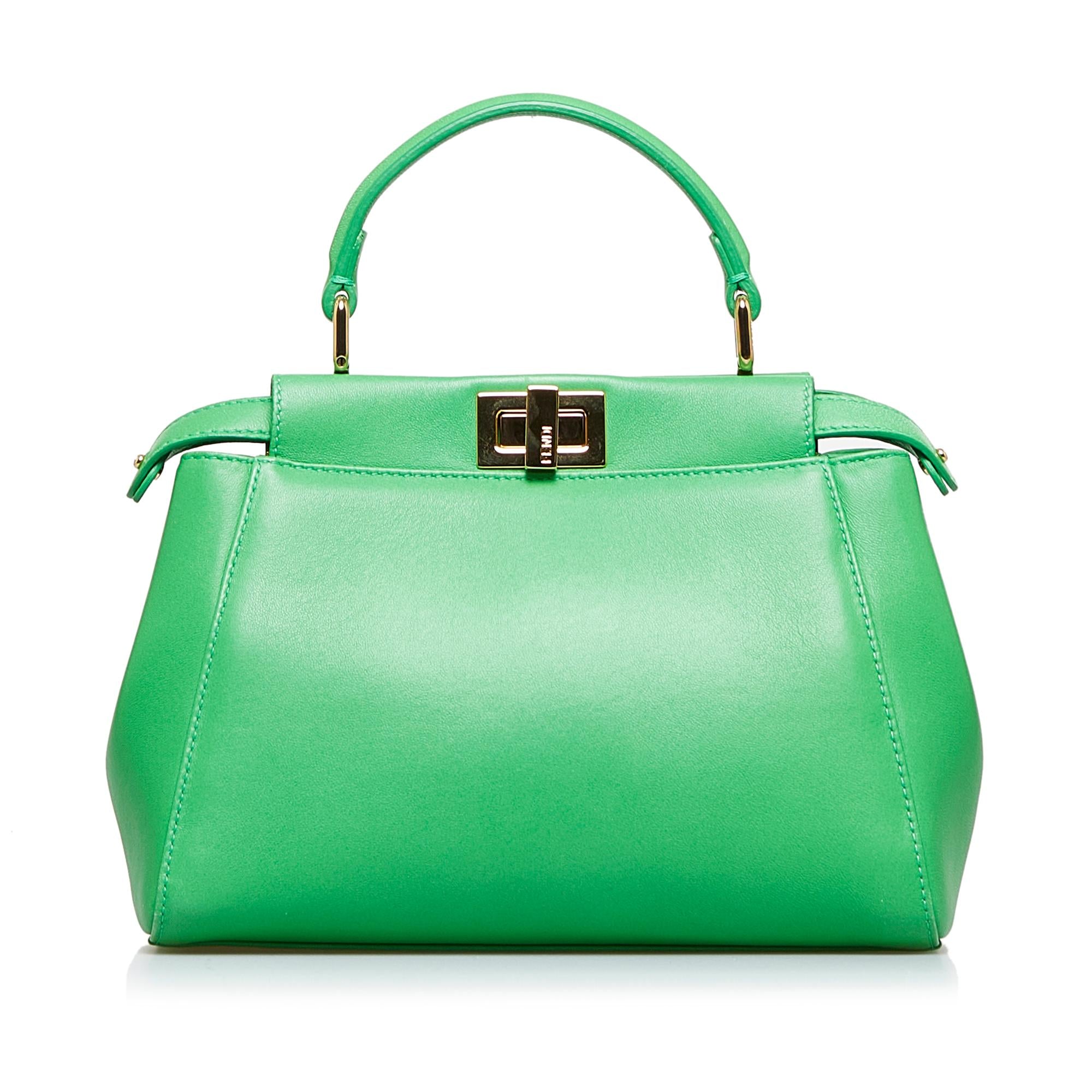 Fendi Mini Peekaboo Satchel (SHG-gTBaiv)