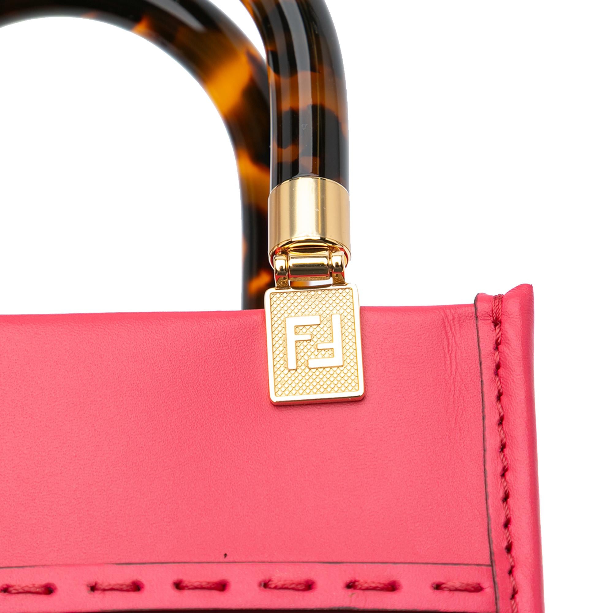 Fendi Mini Sunshine Shopper Tote
