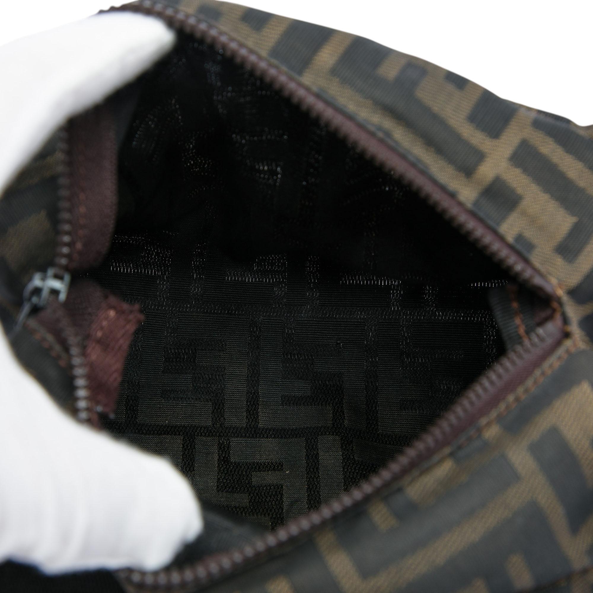 Fendi Mini Zucca Canvas Handbag