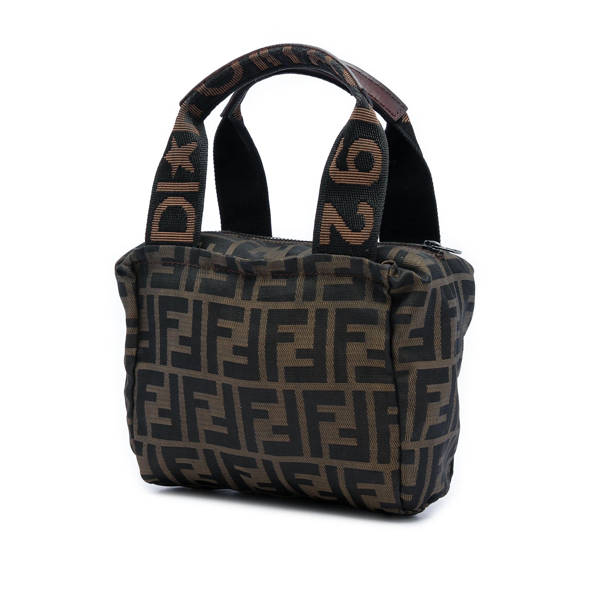 Fendi Mini Zucca Canvas Handbag