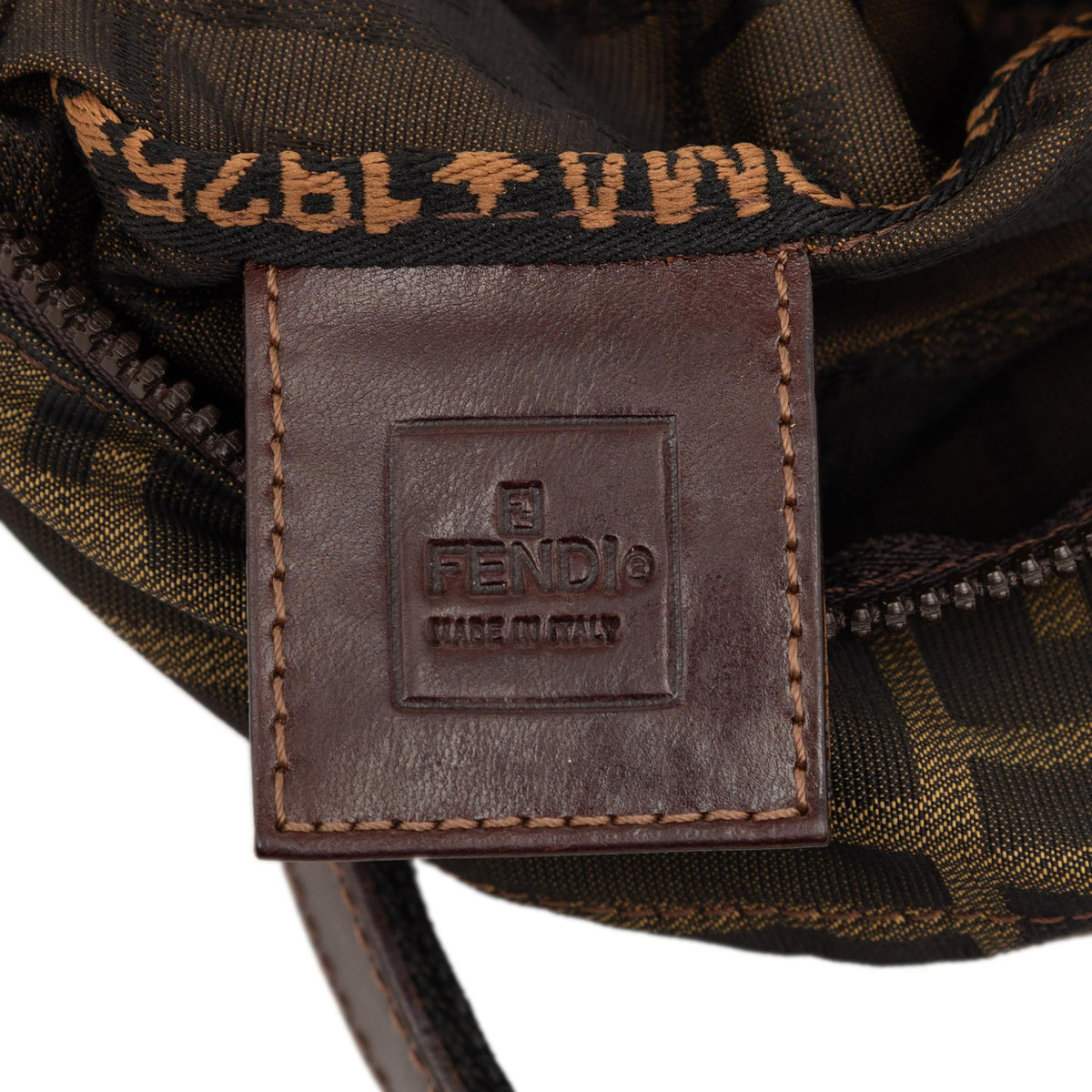 Fendi Mini Zucca Canvas Handbag