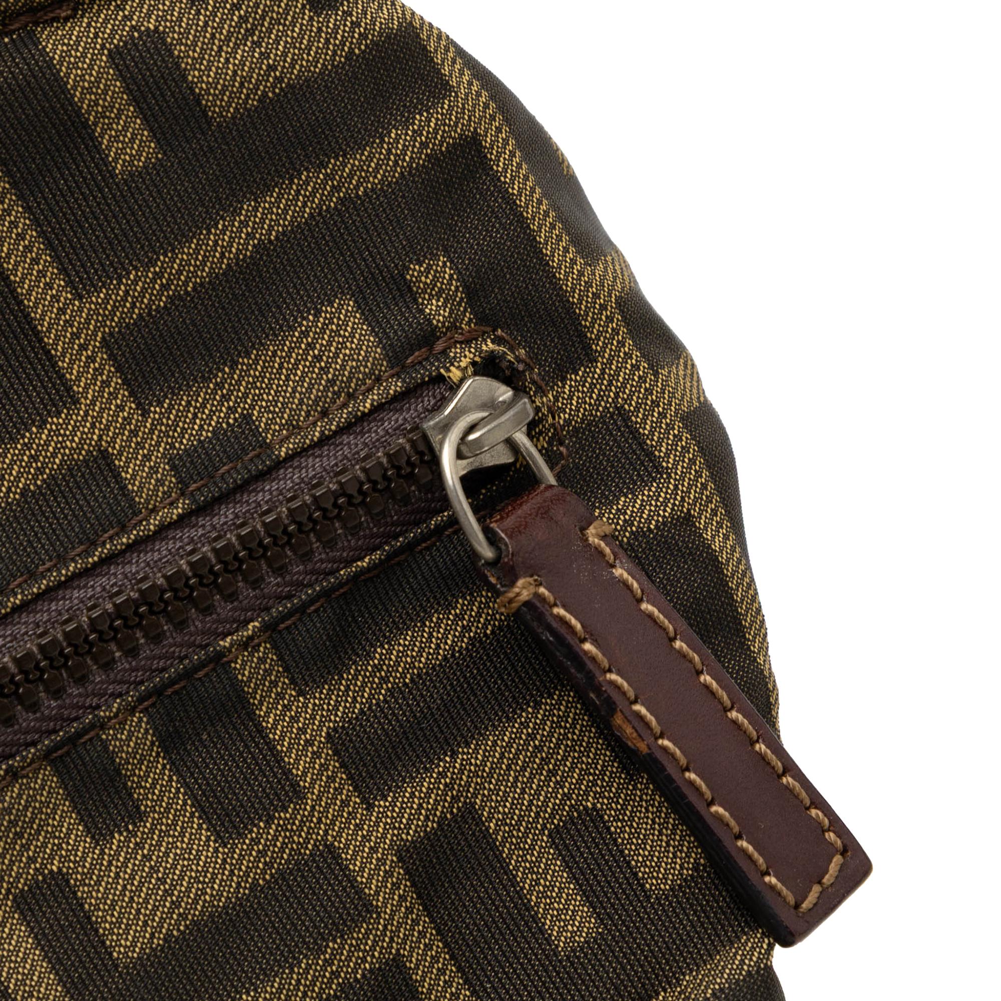 Fendi Mini Zucca Canvas Handbag