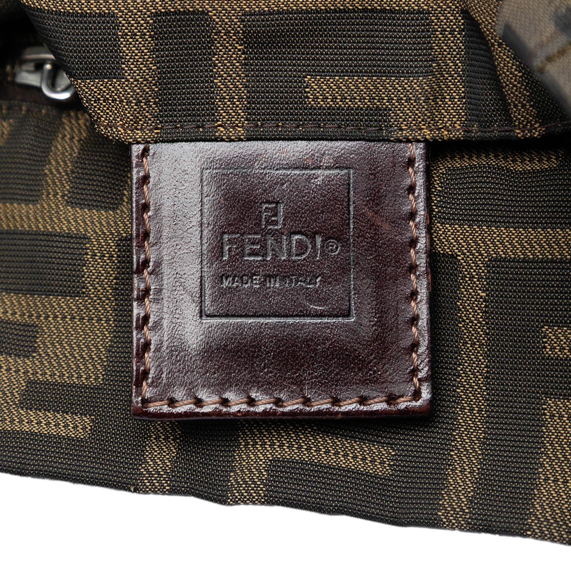 Fendi Mini Zucca Canvas Tote
