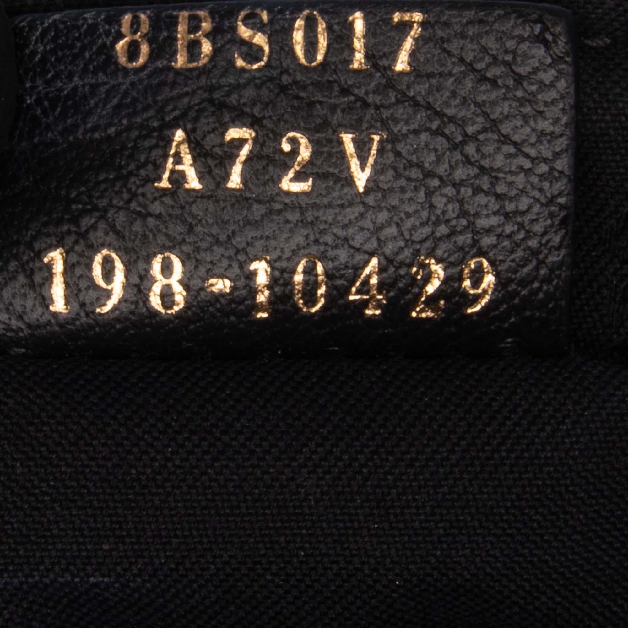 Fendi Mini Zucca Embossed Leather Baguette Satchel (SHG-CD0Erc)