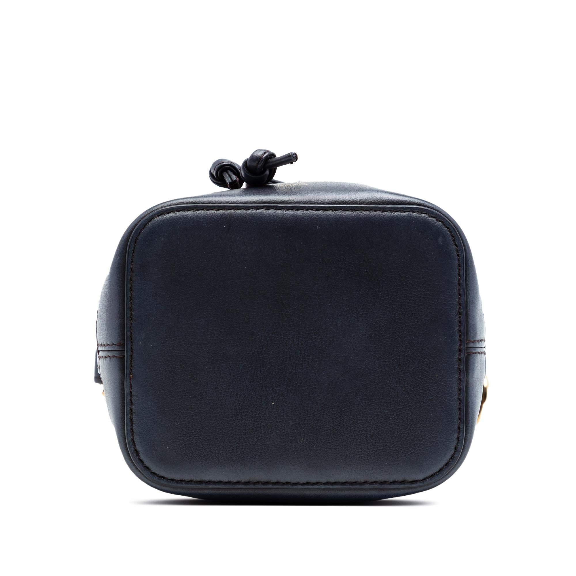 Fendi Mini Zucca Mesh Mon Tresor Bucket Bag