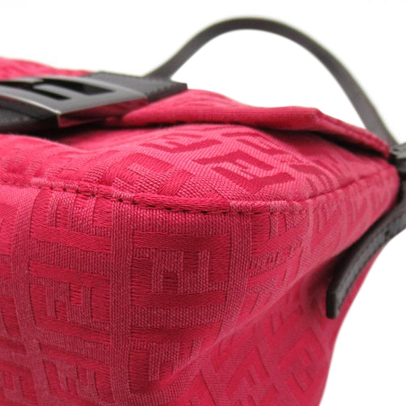 Fendi Mini Zucchino Canvas Mamma Shoulder Bag (SHG-hUhJV9)