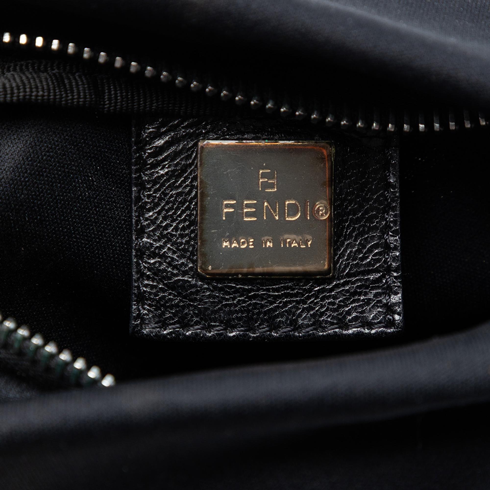 Fendi Neoprene FF Shoulder Bag