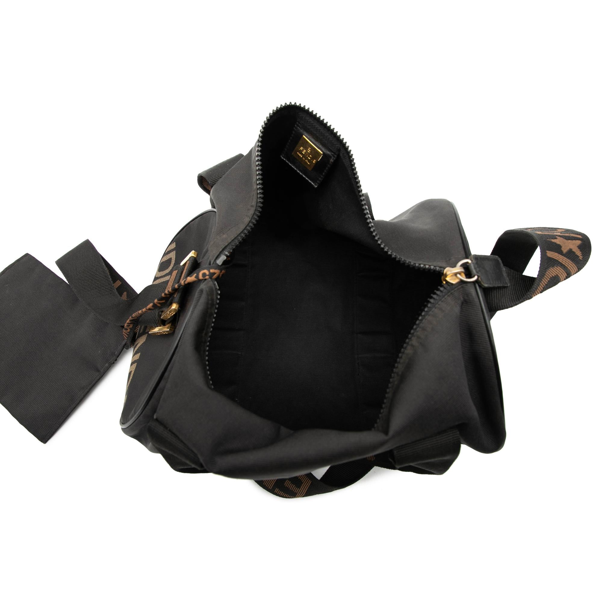 Fendi Nylon Roma 1925 Duffle Bag