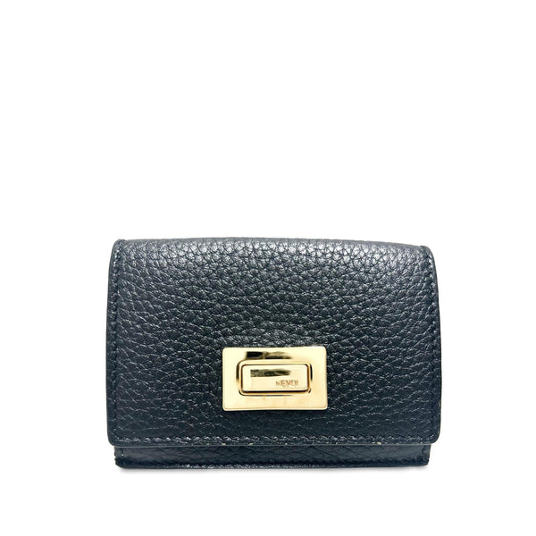 Fendi Peekaboo Leather Small Wallet (SHG-f4pBGl)