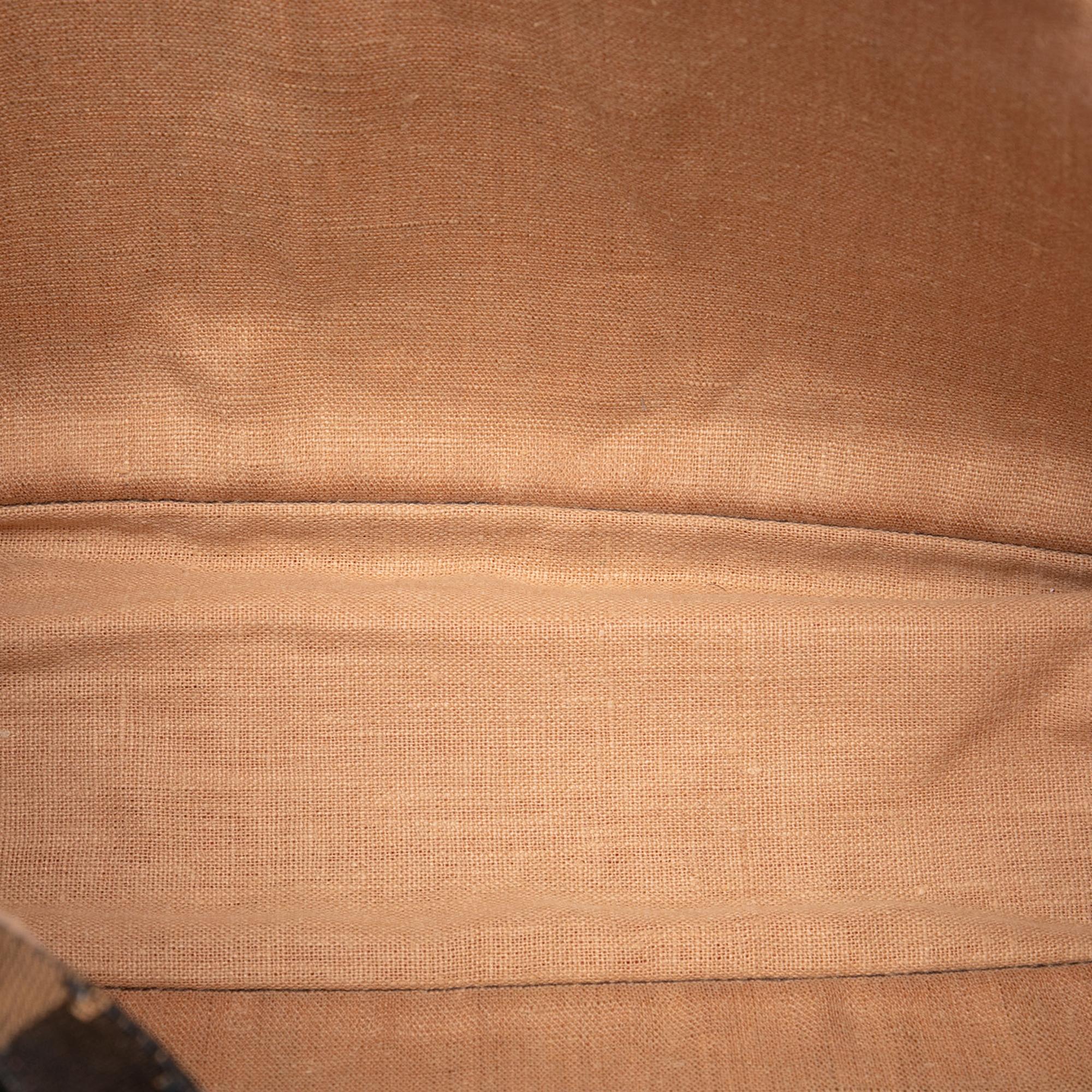 Fendi Pequin Canvas Simply Shopping Tote