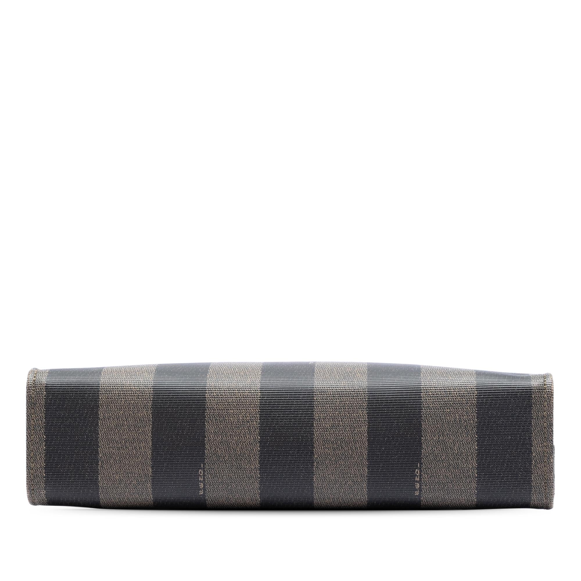 Fendi Pequin Coated Canvas FF Convertible Backpack