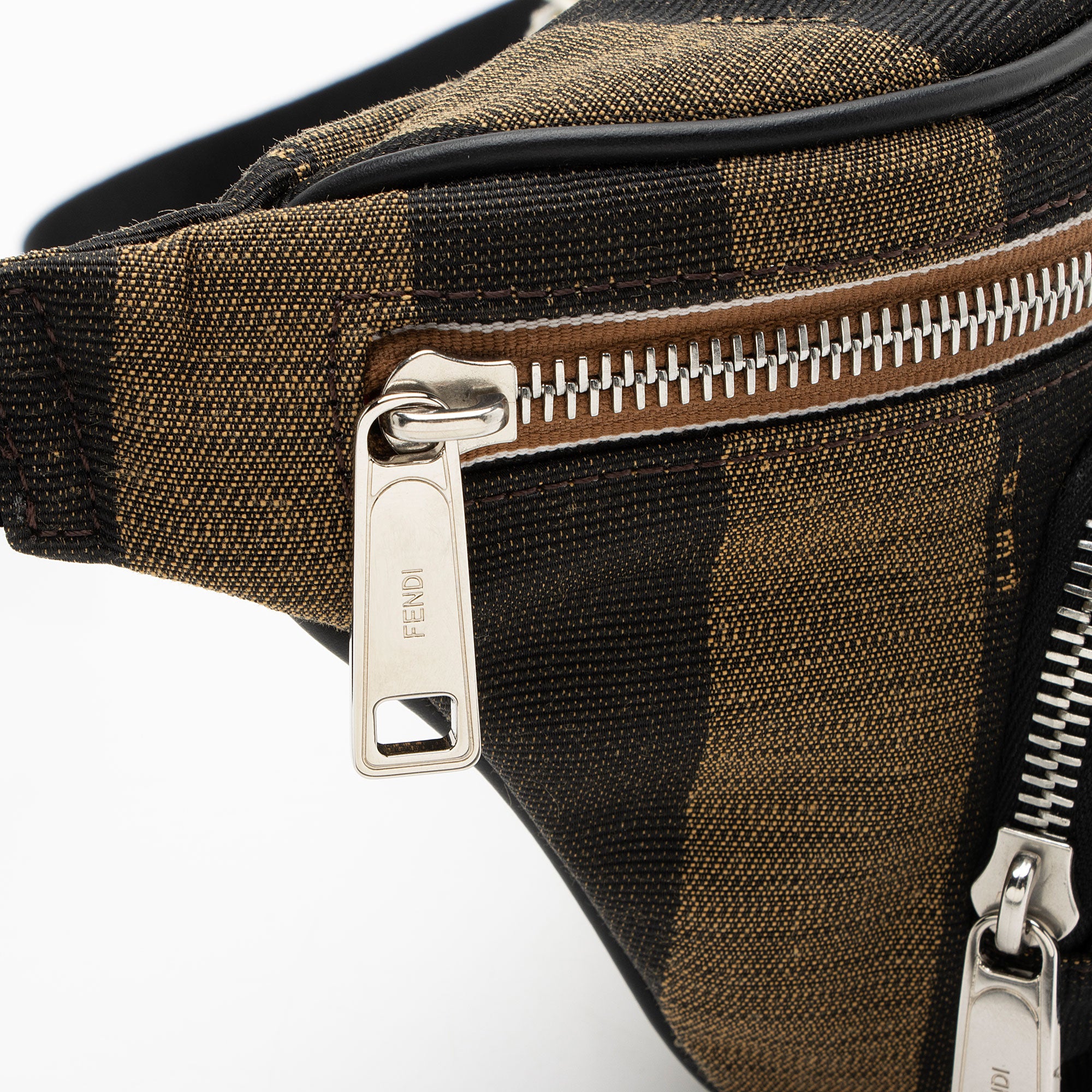Fendi Pequin Logo Belt Bag