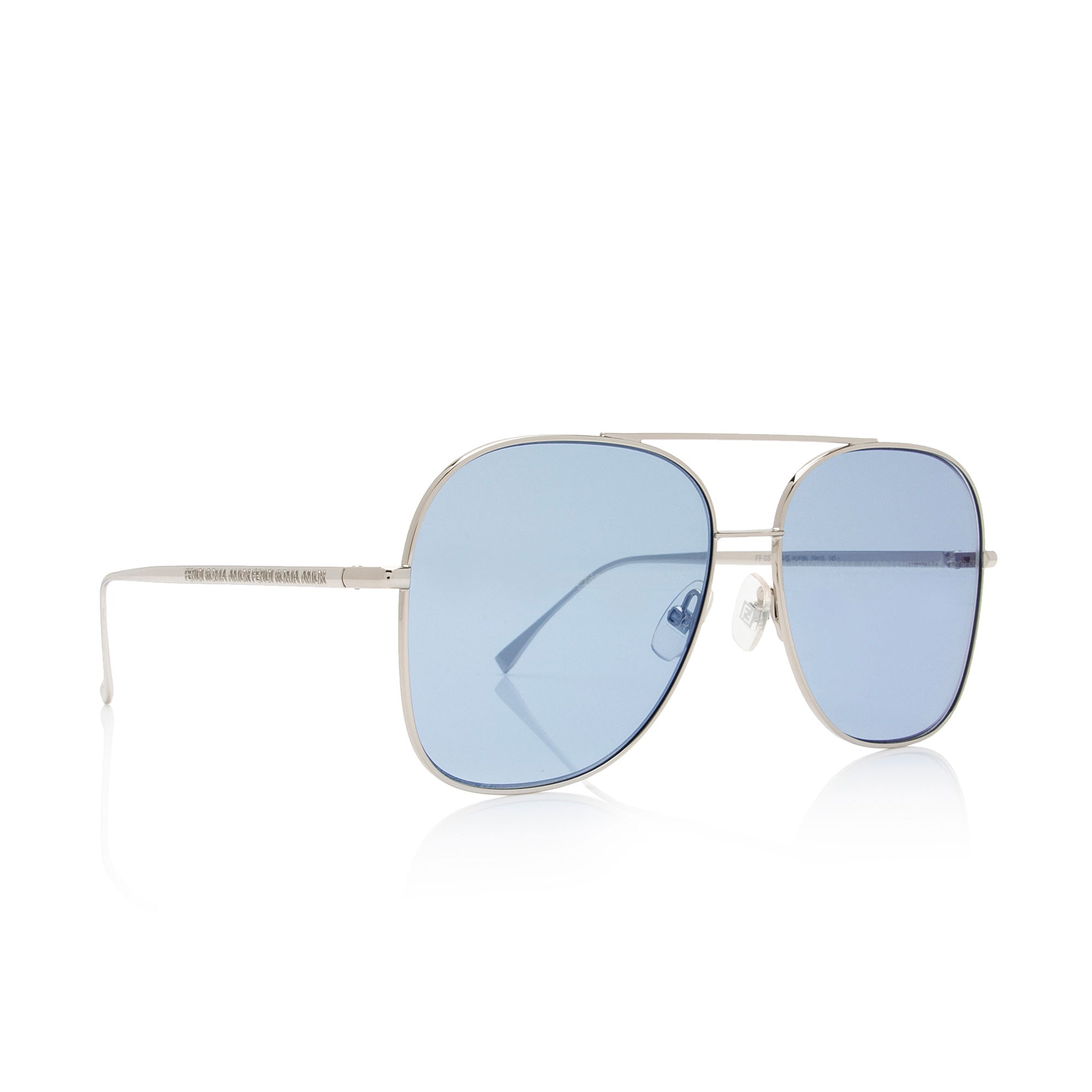Fendi Roma Amor Hologram Aviator Sunglasses (SHF-Twvv3H)