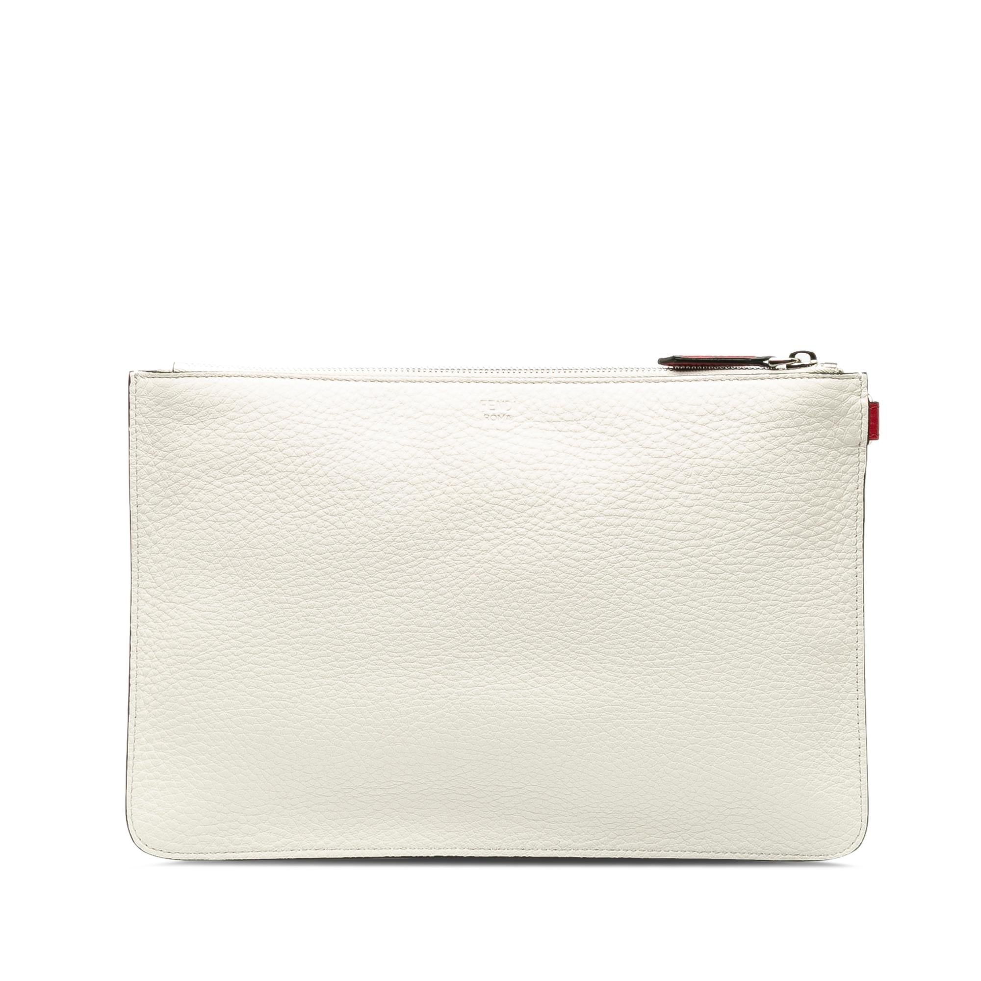 Fendi Roma Playing Cards Zip Clutch (SHG-34tr8x)