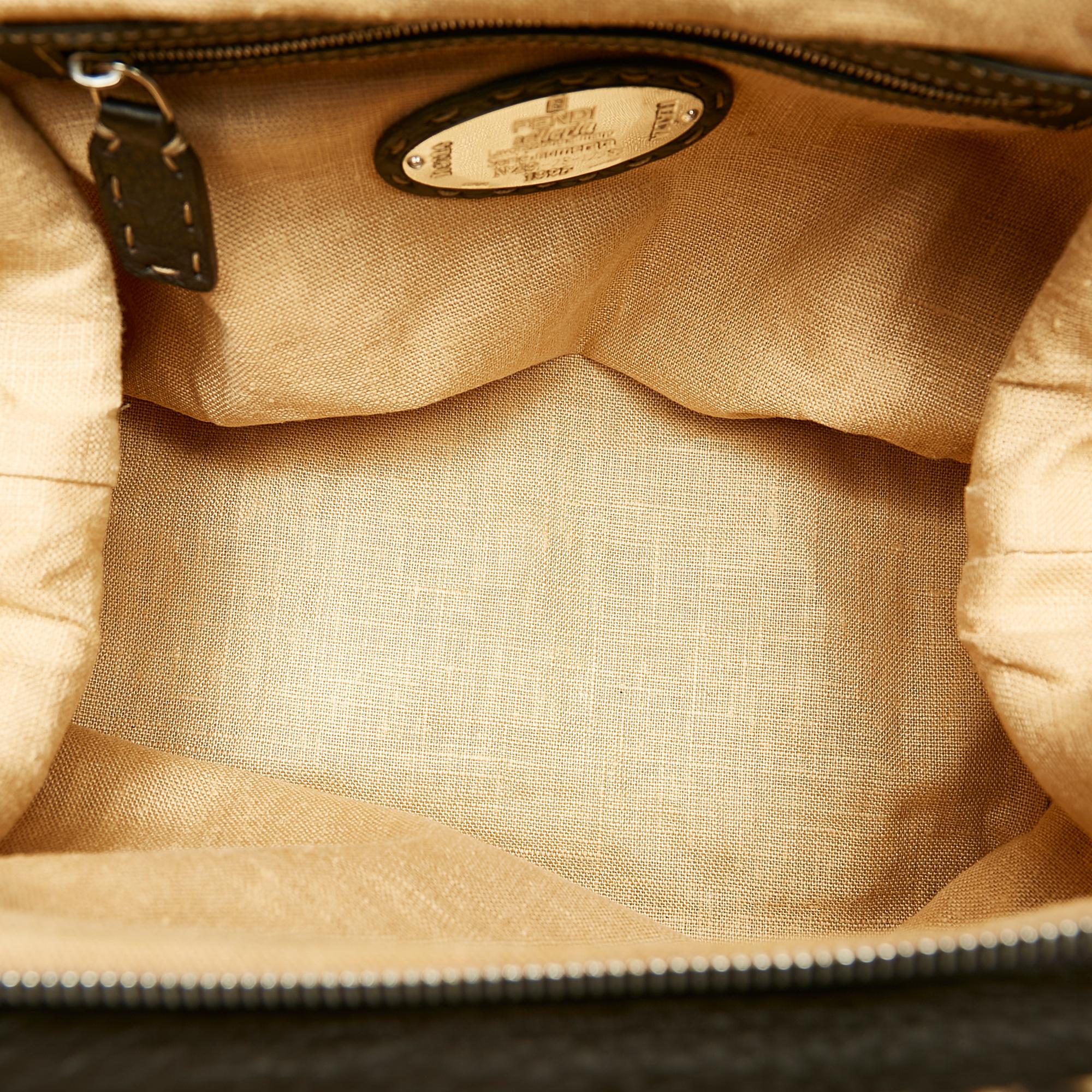 Fendi Selleria Leather Handbag (SHG-37727)