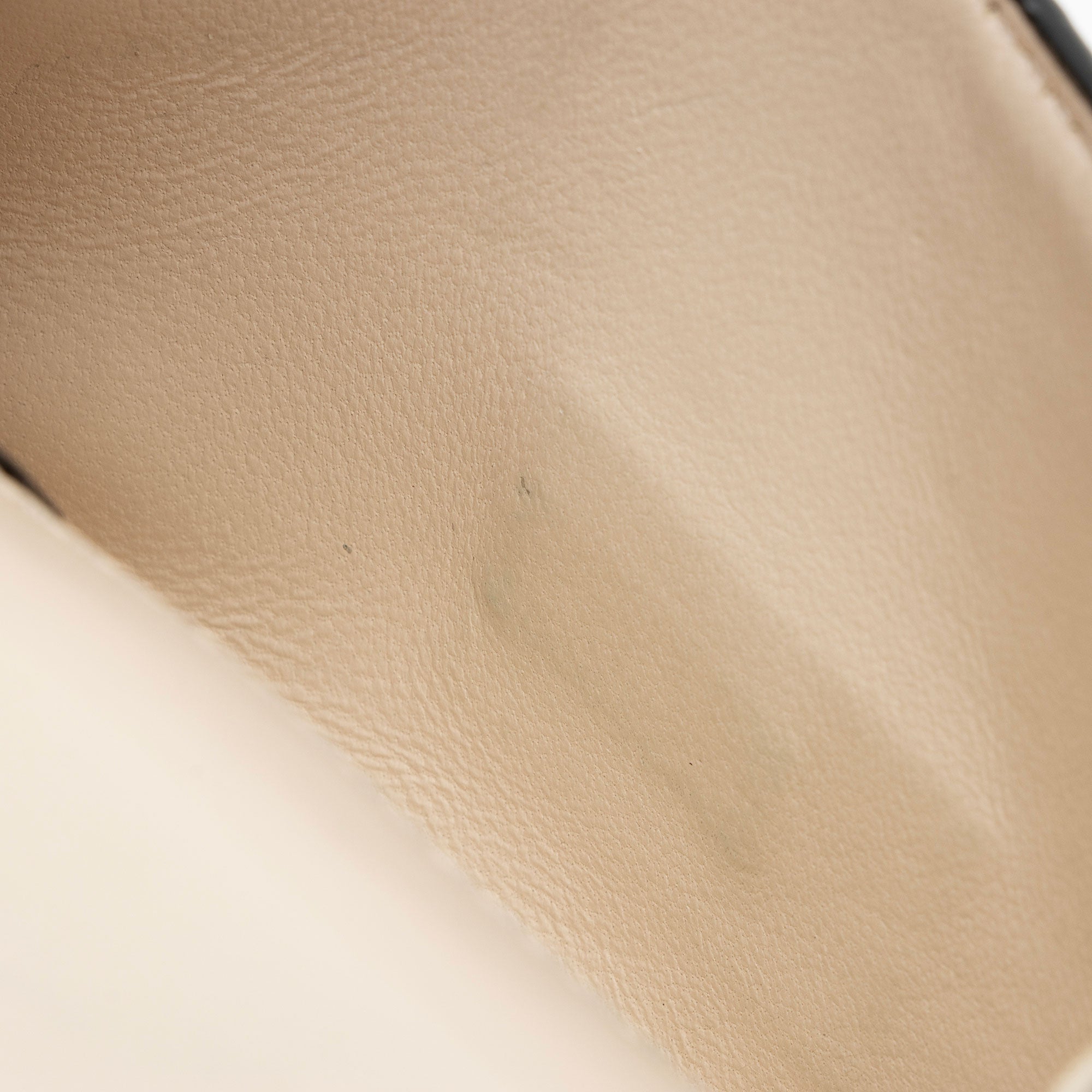 Fendi Selleria Leather Peekaboo Compact Wallet
