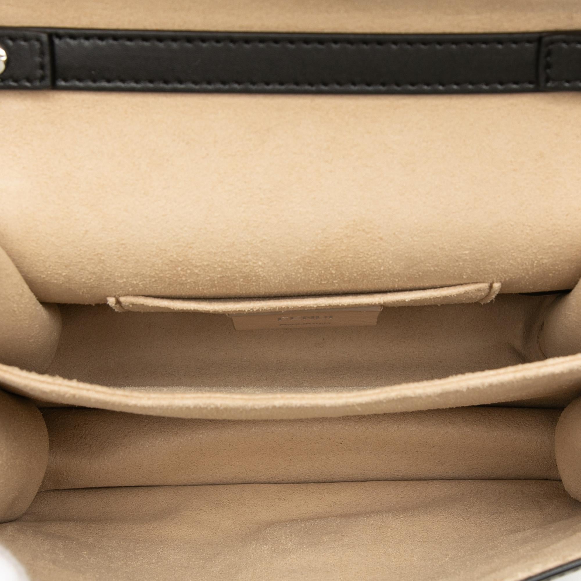 Fendi Small Leather Kan I Crossbody
