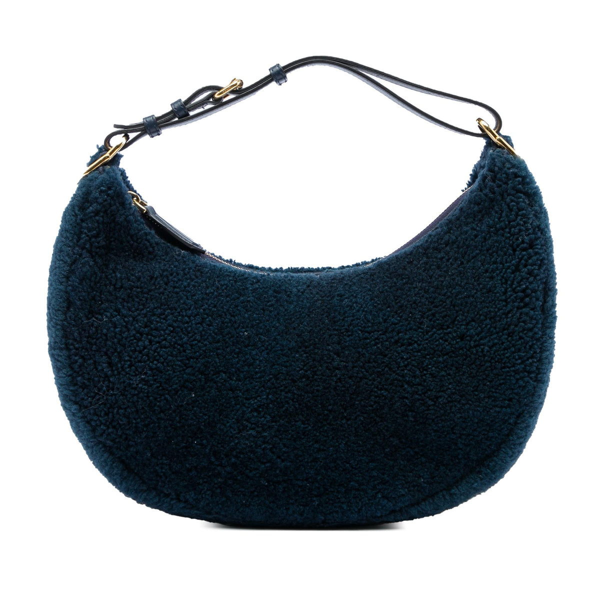 Fendi Small Shearling Fendigraphy Hobo
