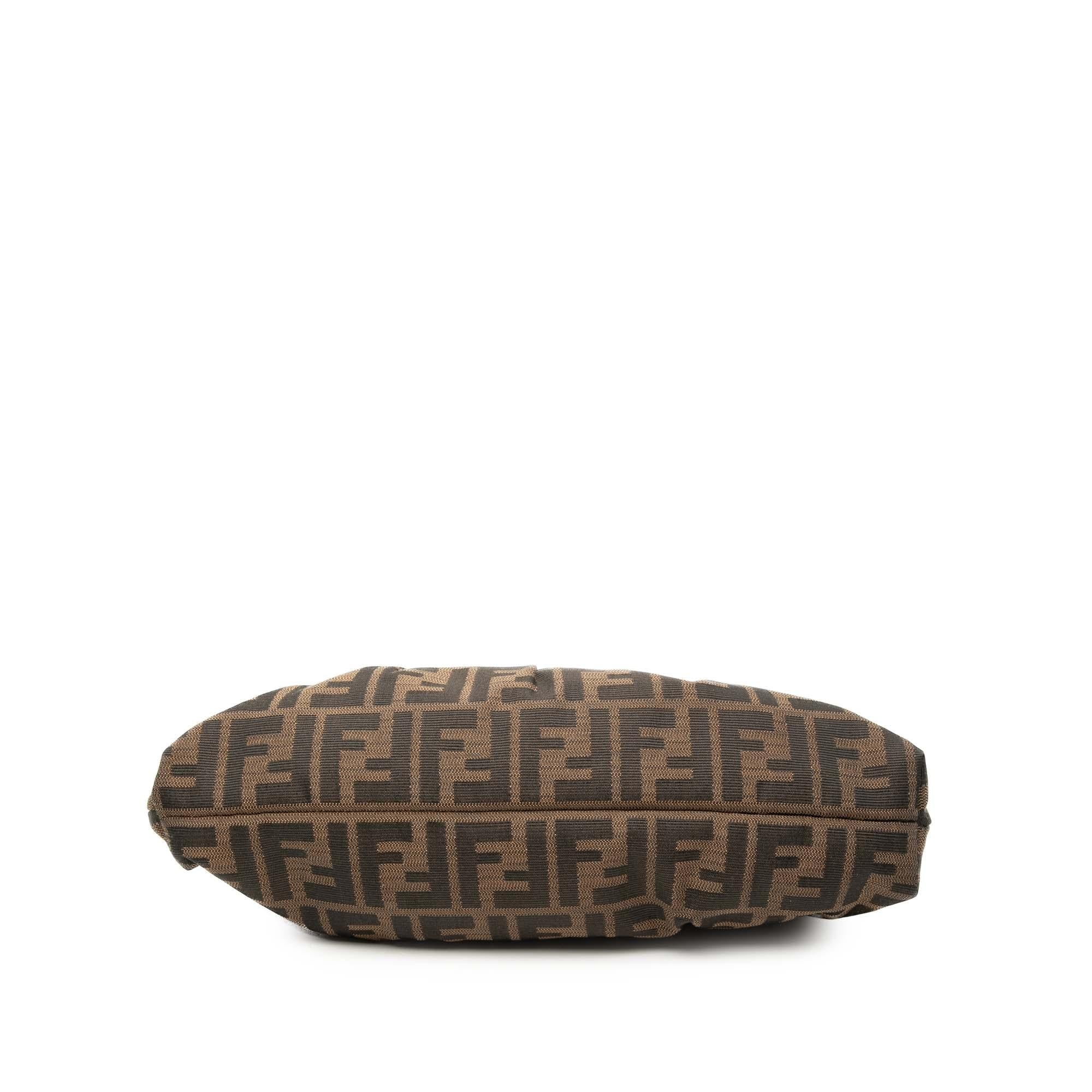 Fendi Small Zucca Canvas Chef Flap