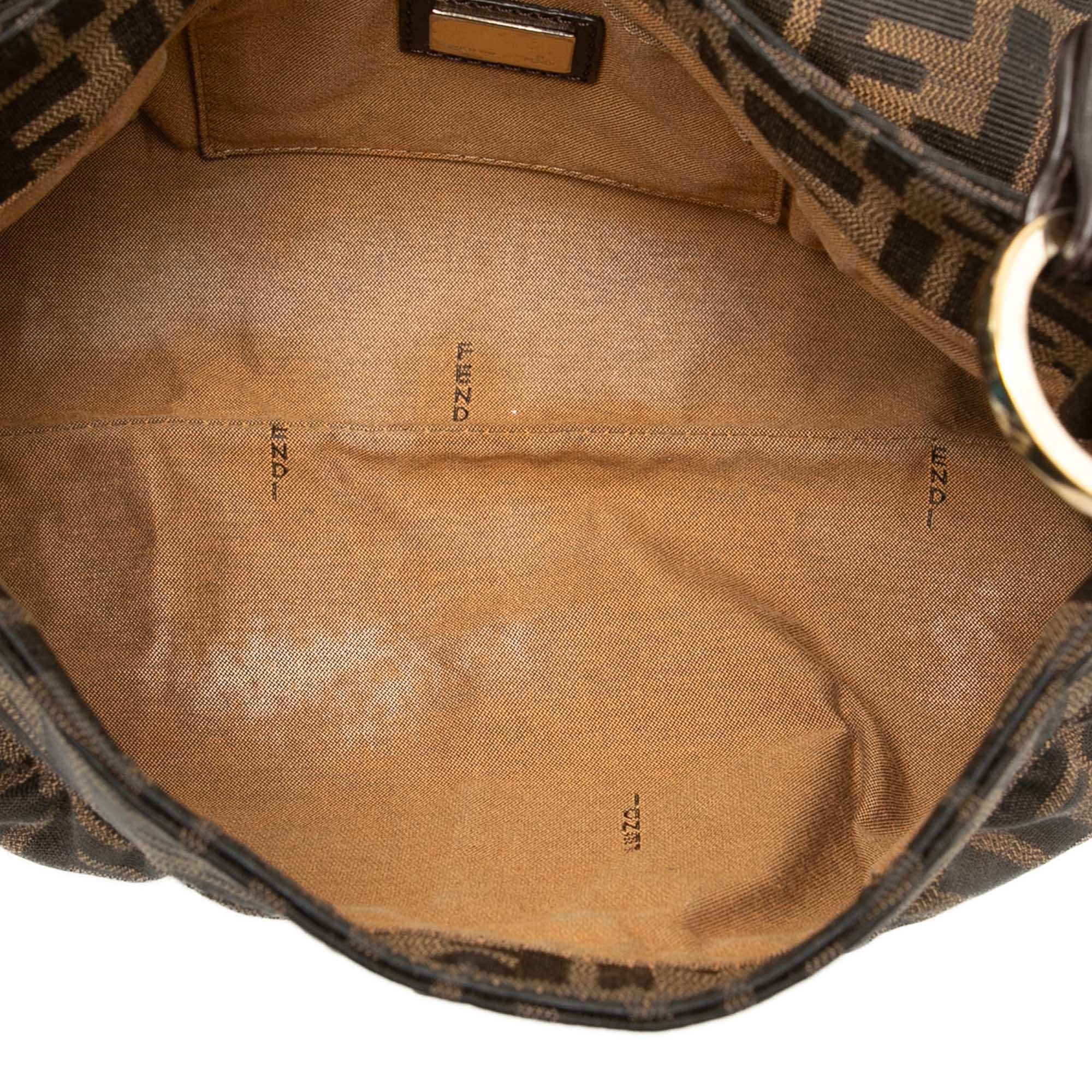 Fendi Small Zucca Canvas Chef Flap