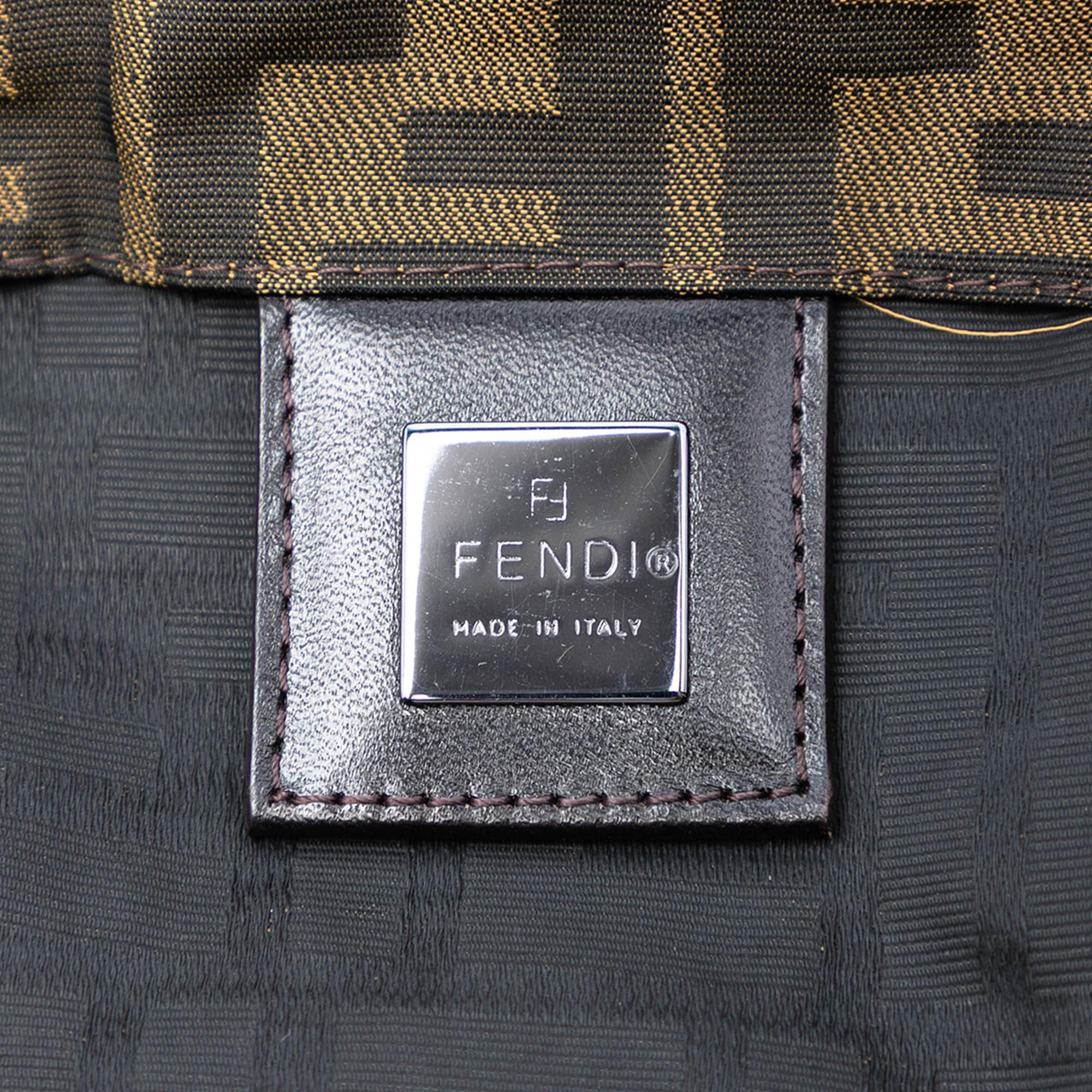 Fendi Small Zucca Canvas Tote