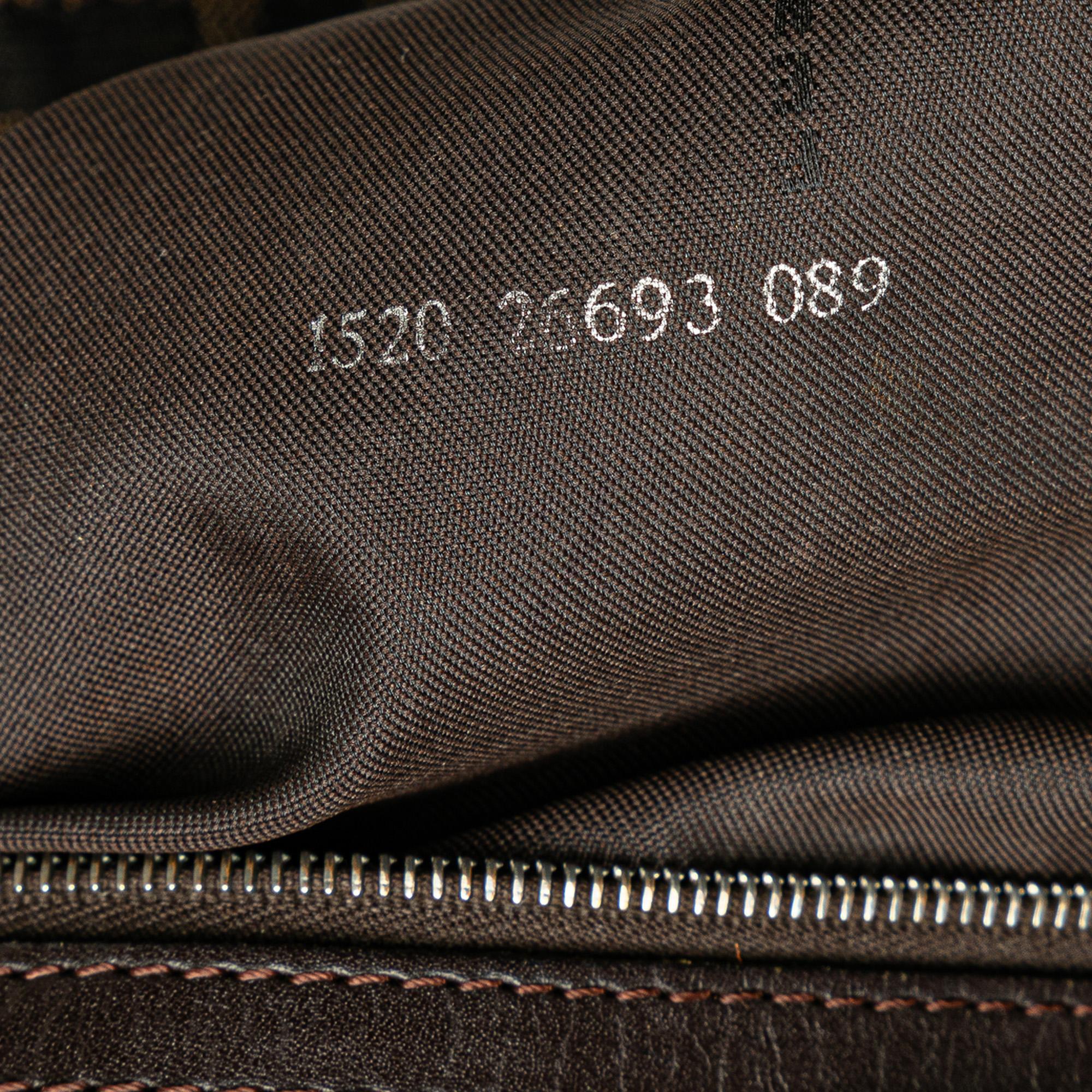 Fendi Small Zucca Canvas Twins Tote