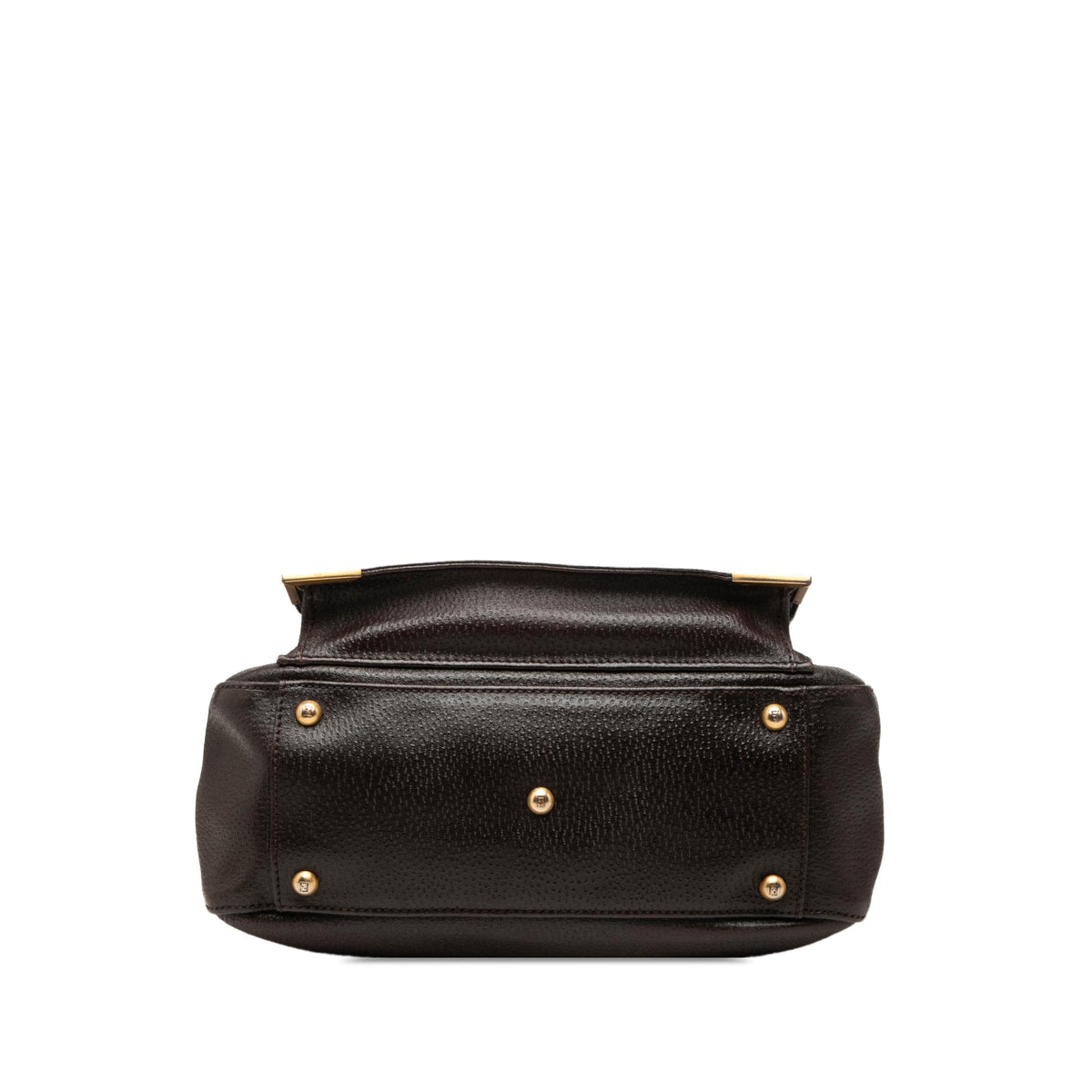 Fendi Textured Leather Classico No 3 Satchel