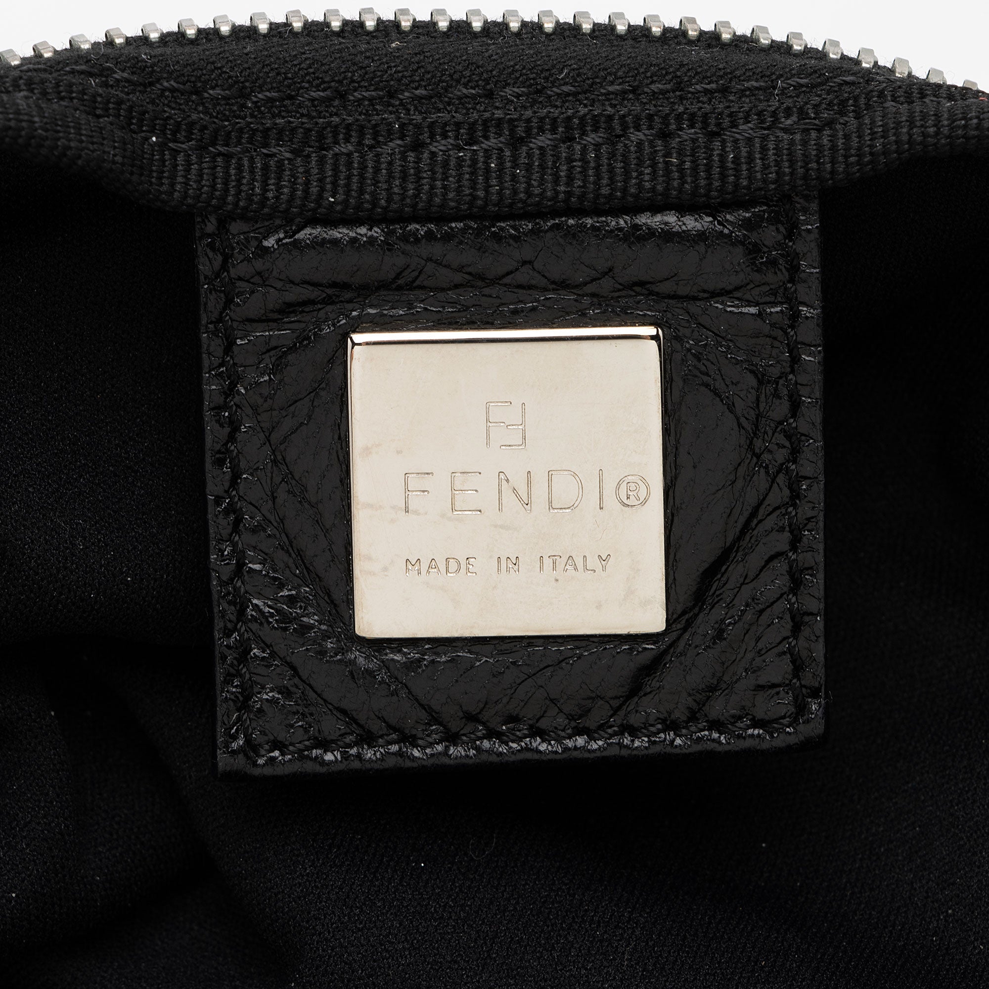 Fendi Vintage Neoprene Mini Roll Tote (SHF-hOncyE)
