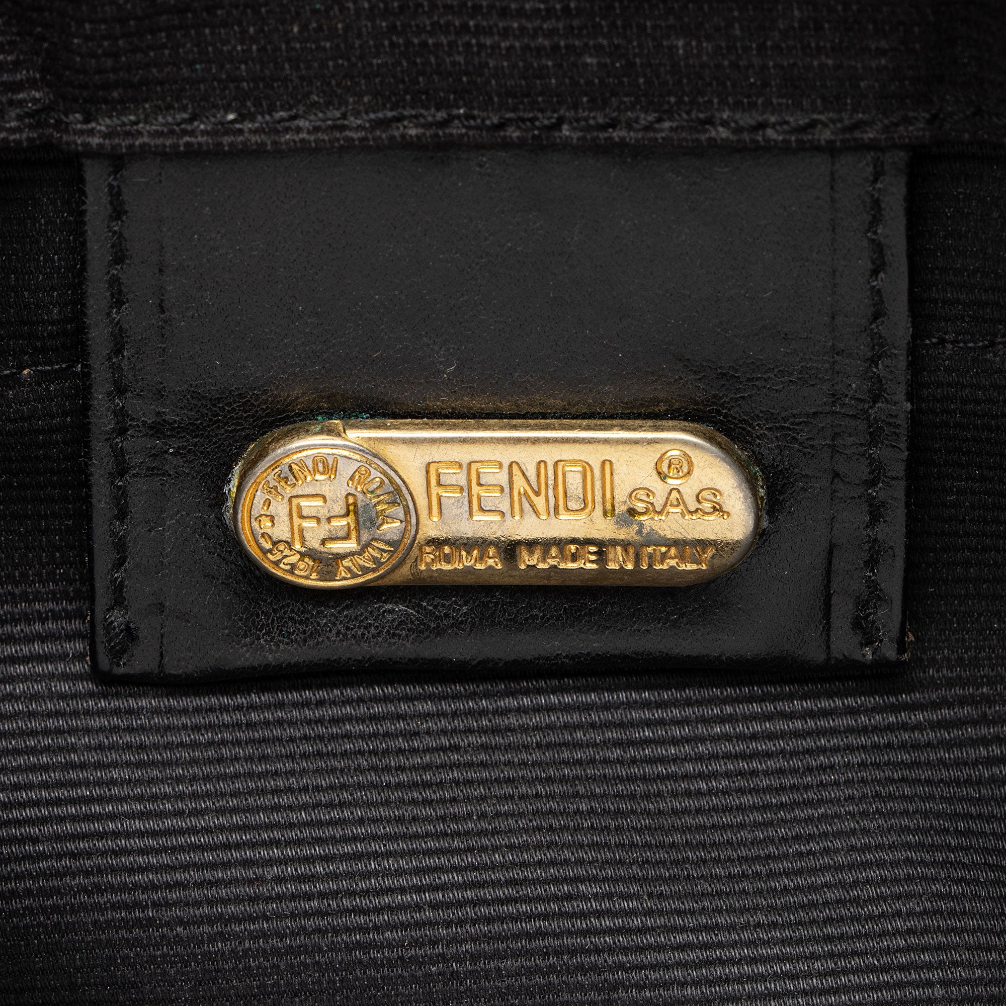 Fendi Vintage Nylon 1925 Drawstring Backpack