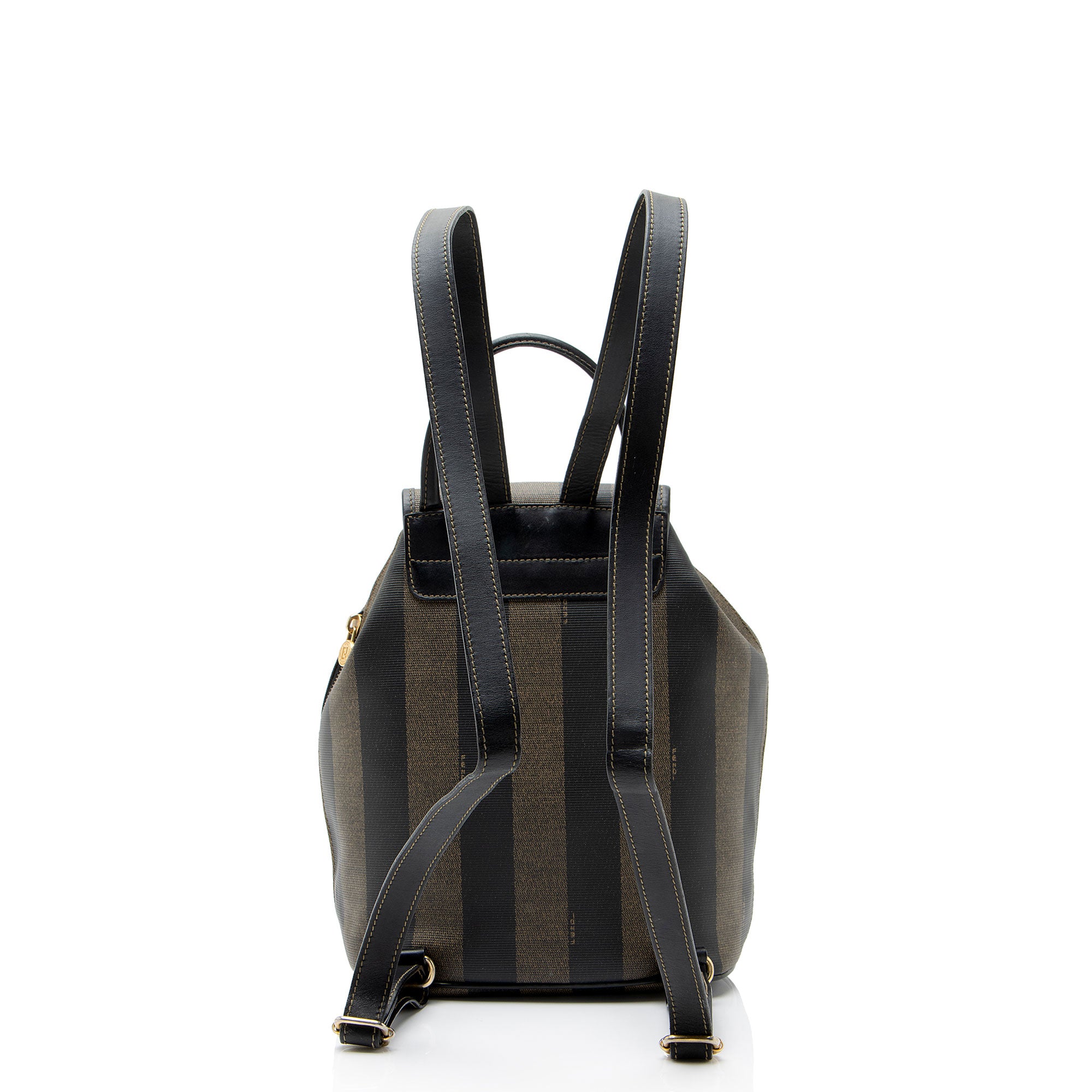 Fendi Vintage Pequin Drawstring Backpack