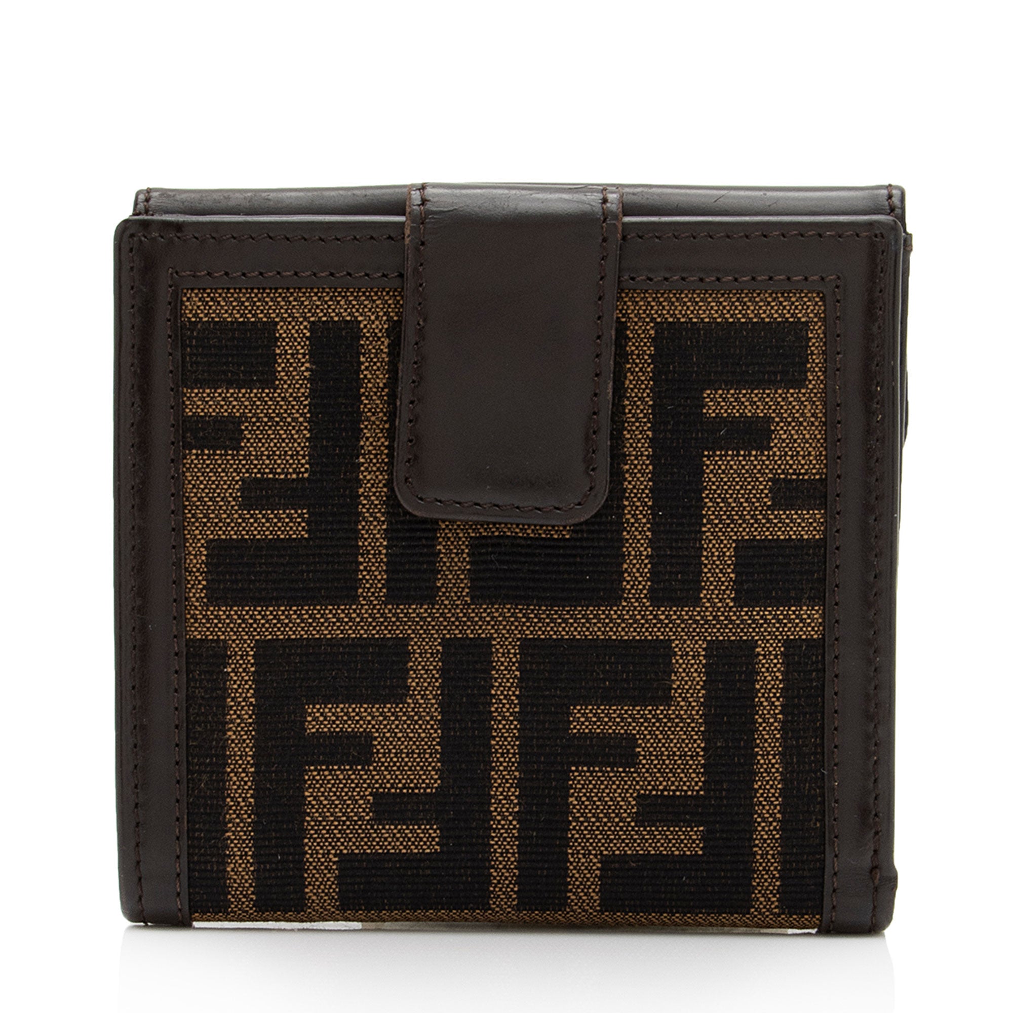 Fendi Vintage Zucca Compact Wallet (SHF-Nzxwj2)