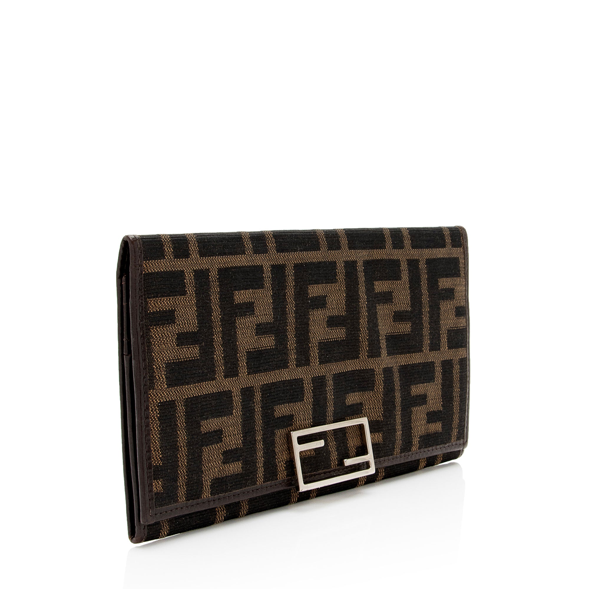Fendi Vintage Zucca Long Wallet (SHF-4wpuJV)