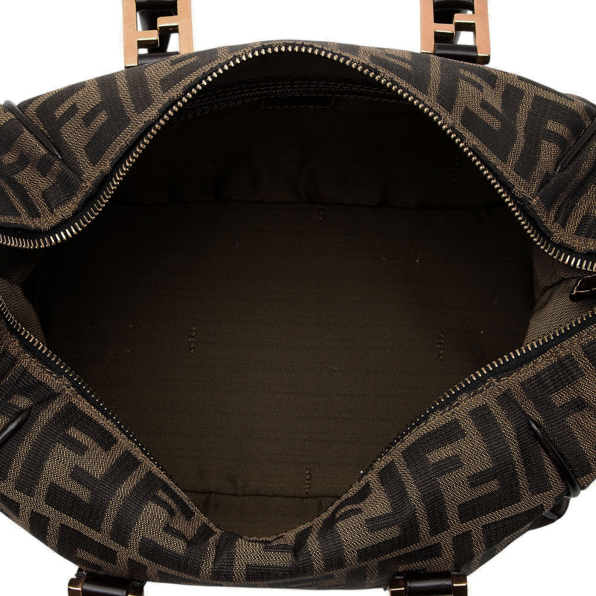 Fendi Vintage Zucca Small Boston Bag