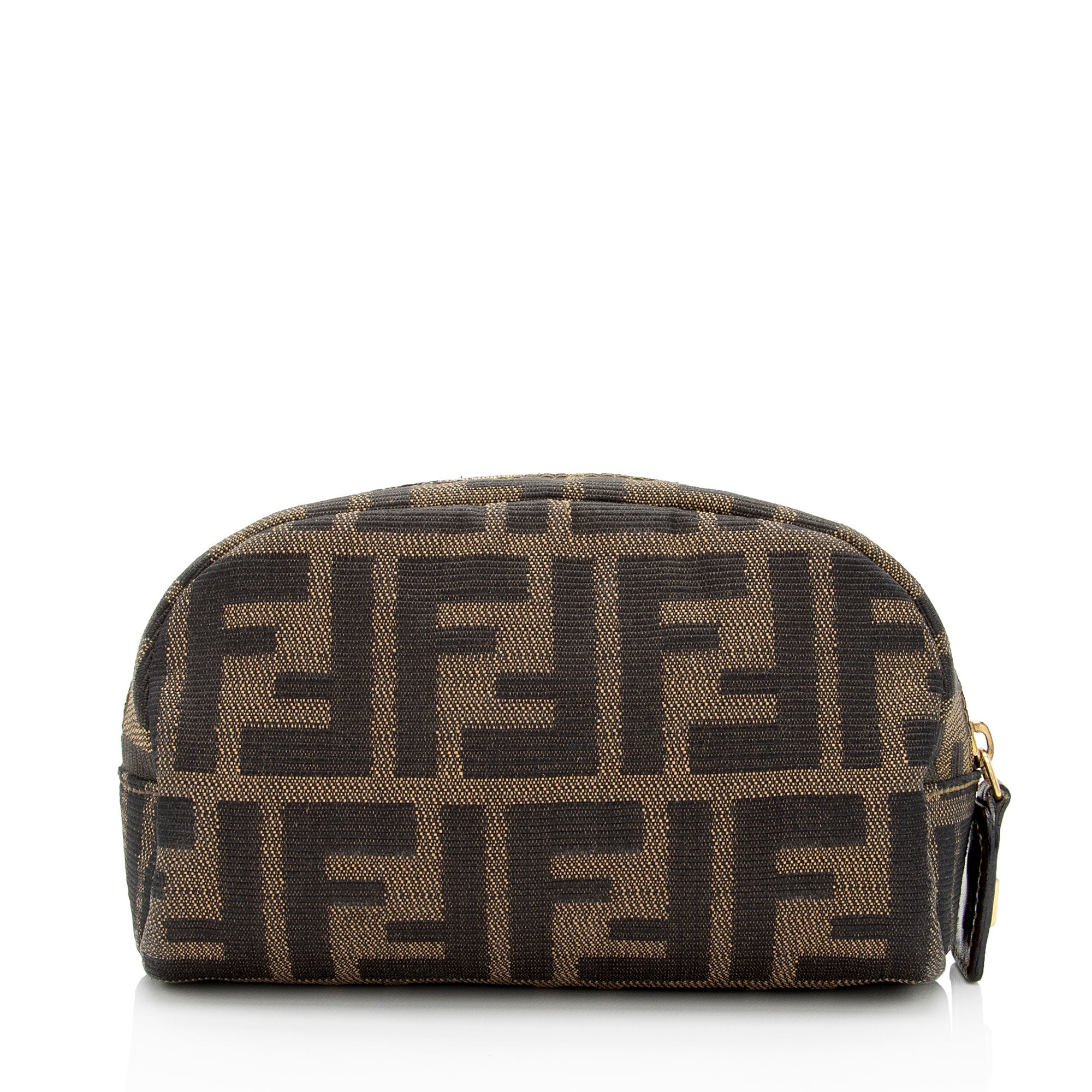 Fendi Vintage Zucca Small Cosmetic Bag (SHF-0emZkm)