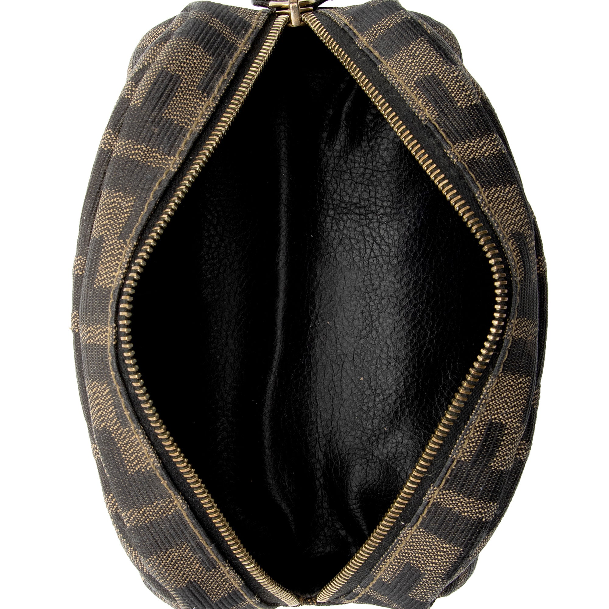 Fendi Vintage Zucca Small Cosmetic Bag (SHF-0emZkm)