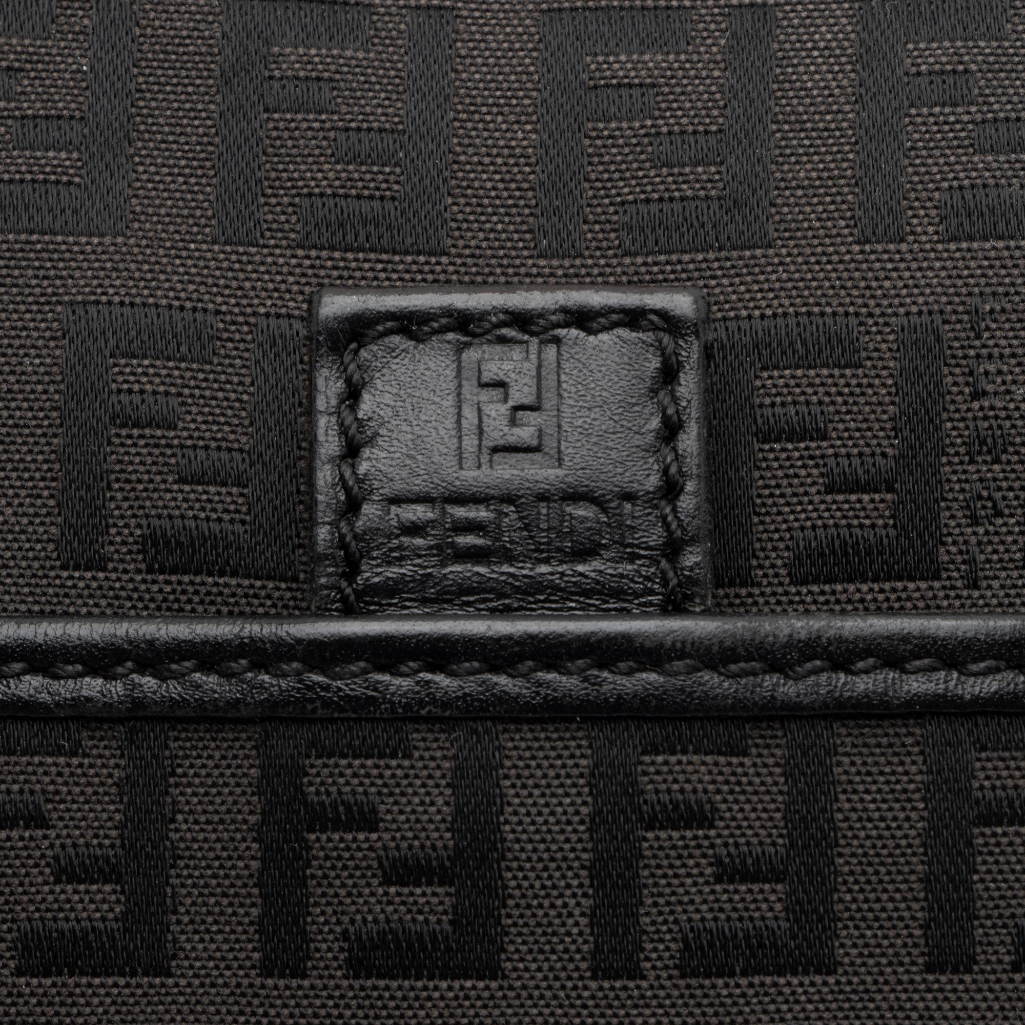 Fendi Vintage Zucchino Canvas Messenger