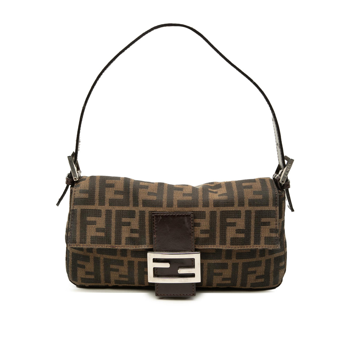 Fendi Zucca Canvas Baguette