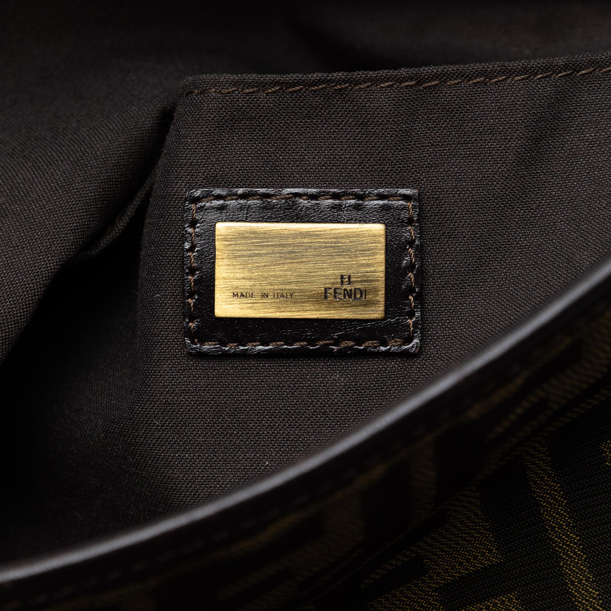 Fendi Zucca Canvas Crossbody
