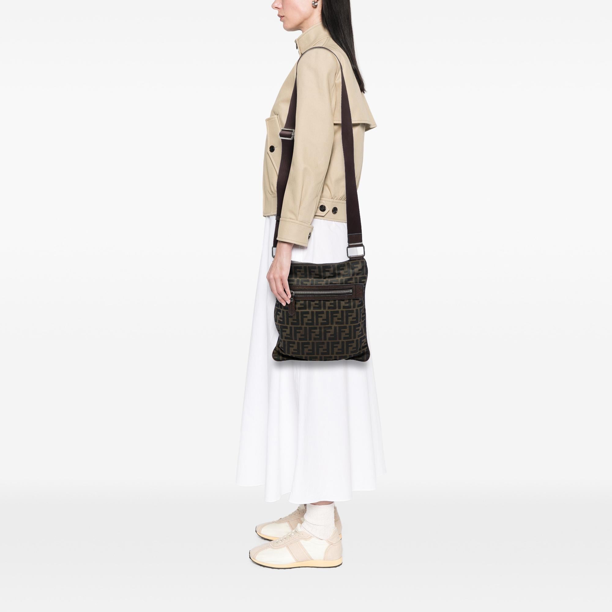 Fendi Zucca Canvas Crossbody