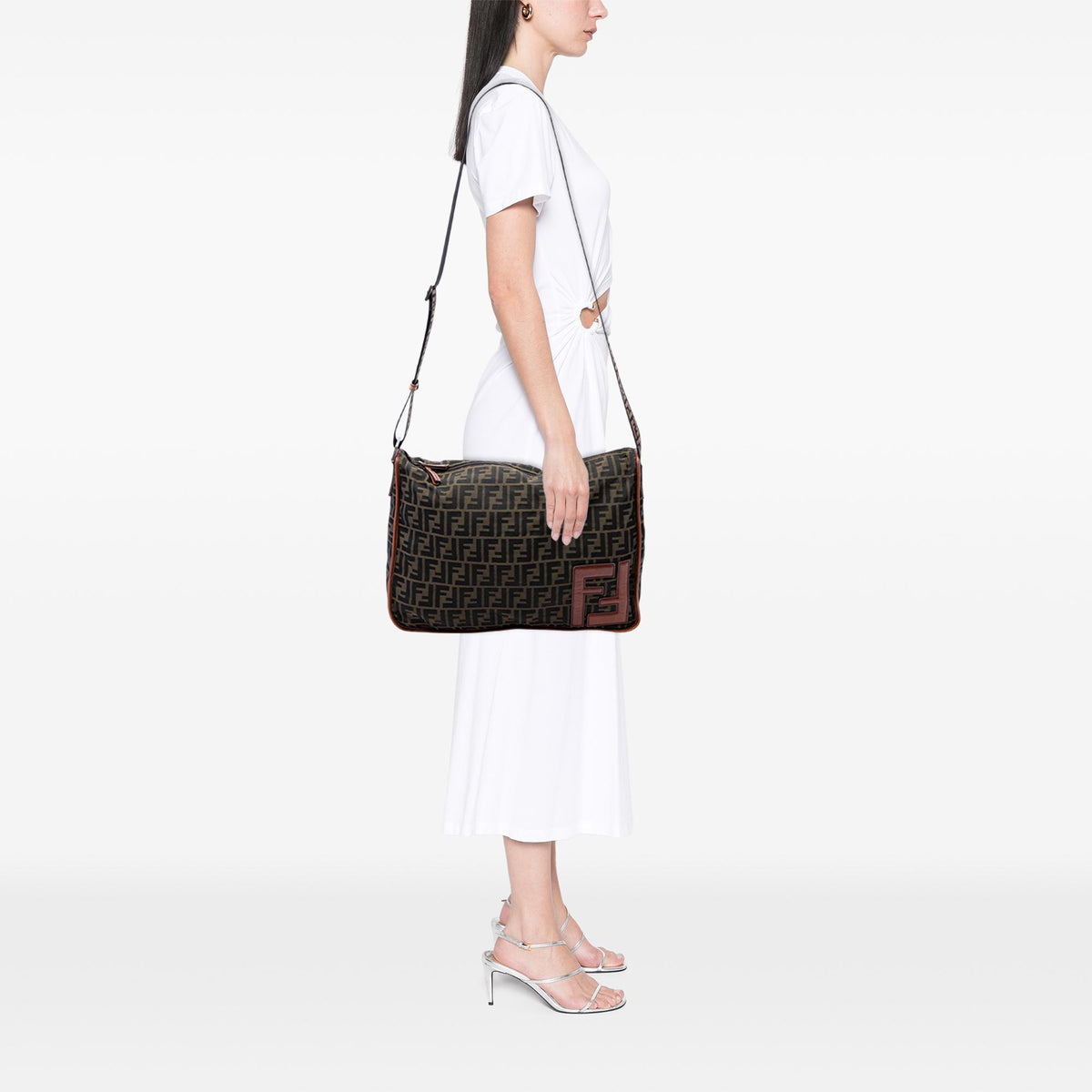 Fendi Zucca Canvas Crossbody