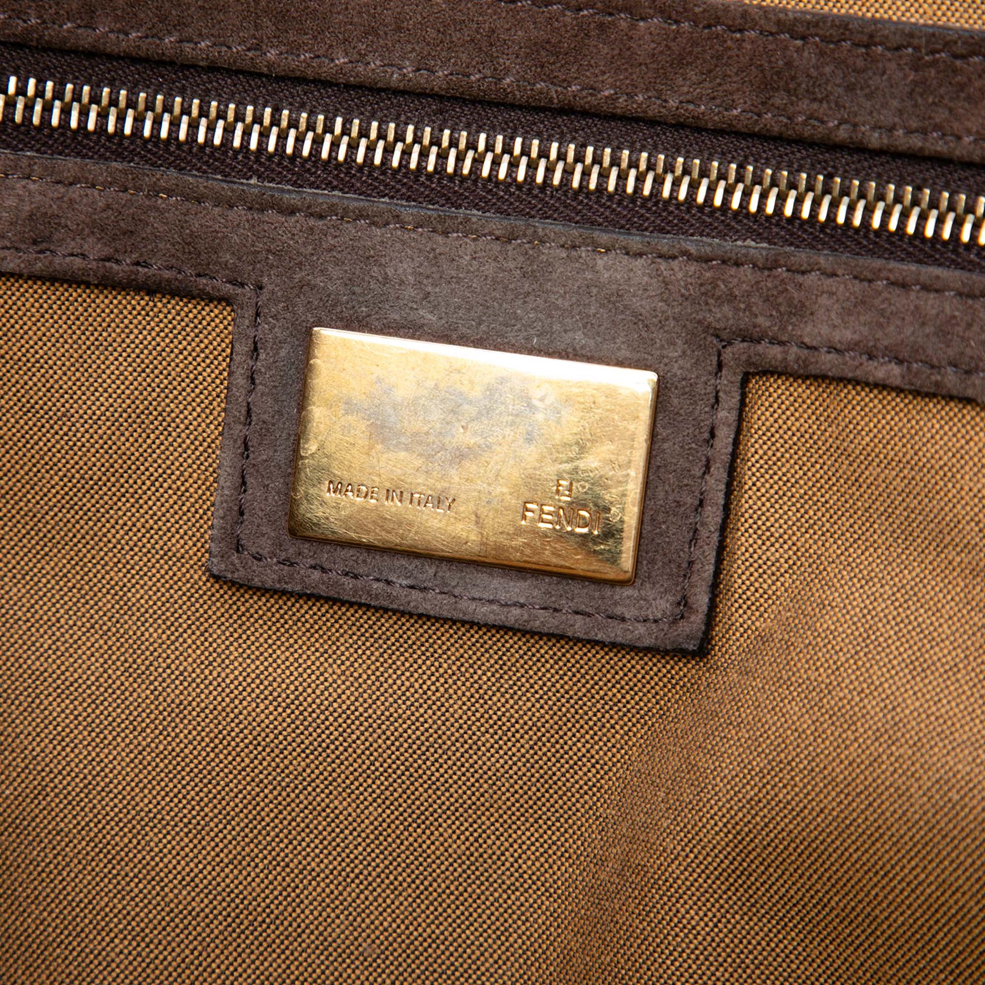 Fendi Zucca Canvas Etniko Du Jour Handbag