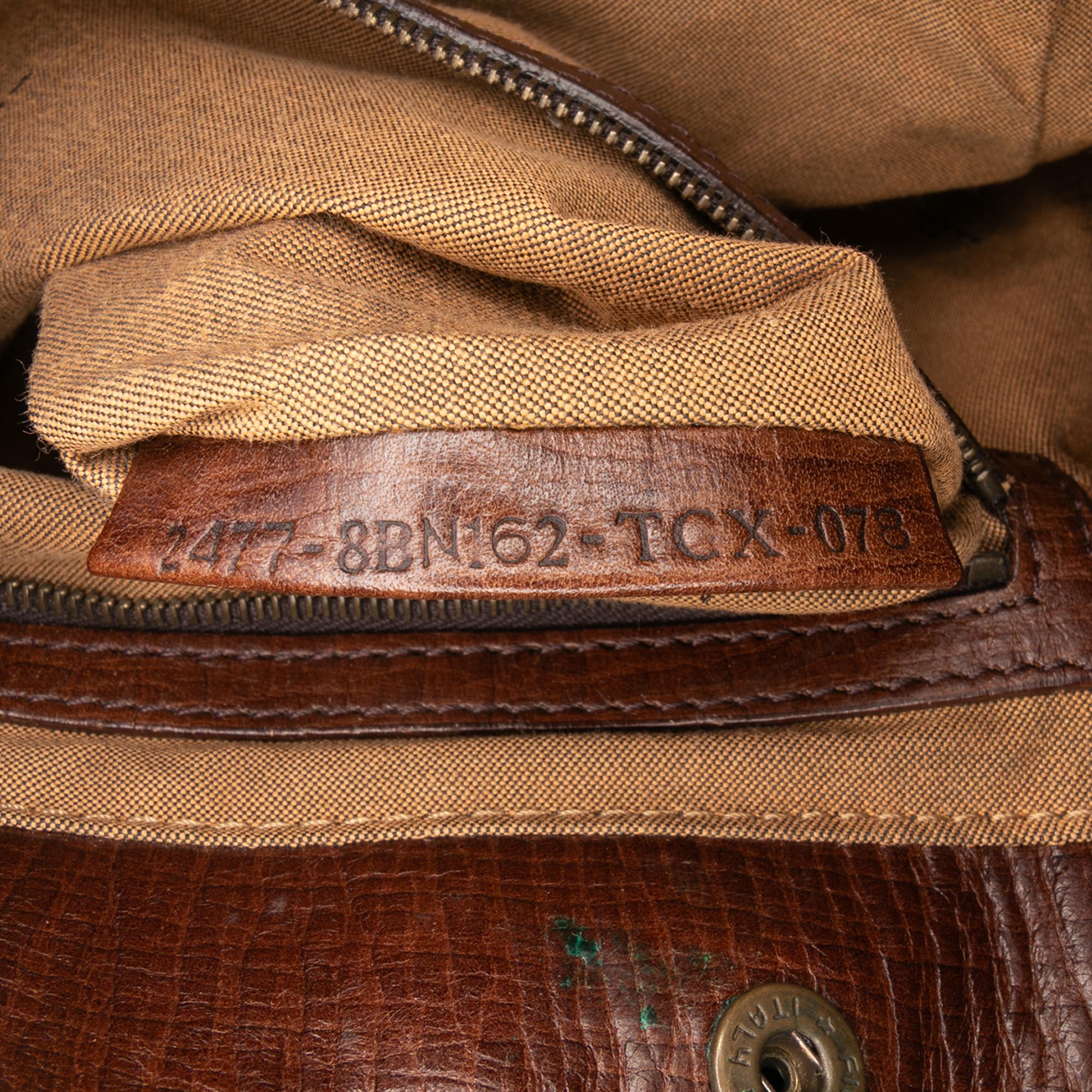 Fendi Zucca Canvas Etniko Handbag