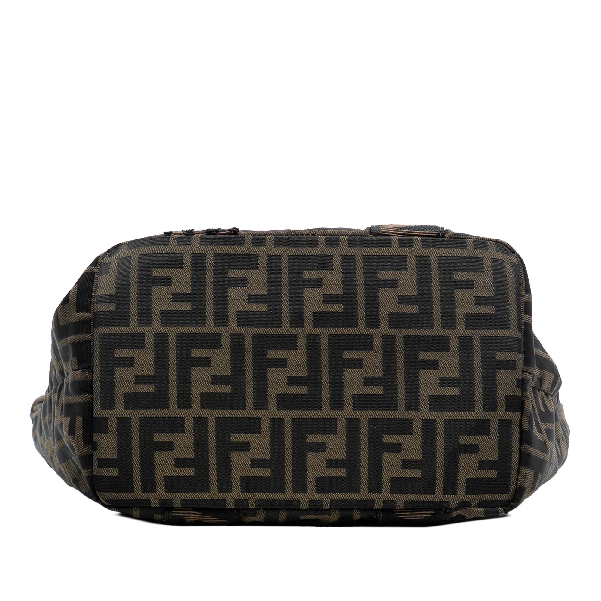 Fendi Zucca Canvas Roma 1925 Shopping Tote