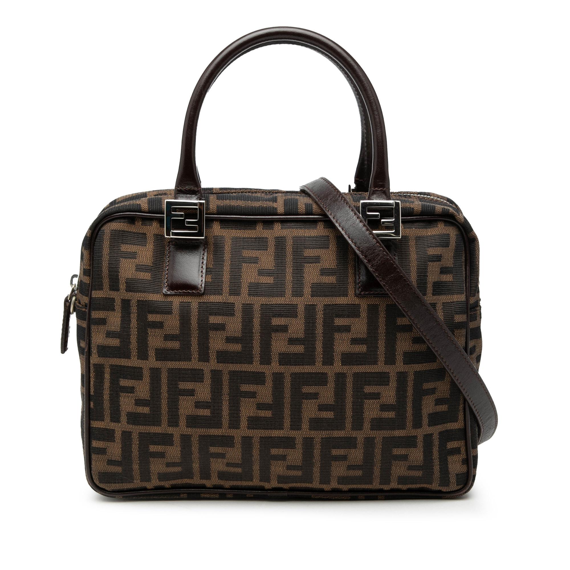 Fendi Zucca Canvas Satchel