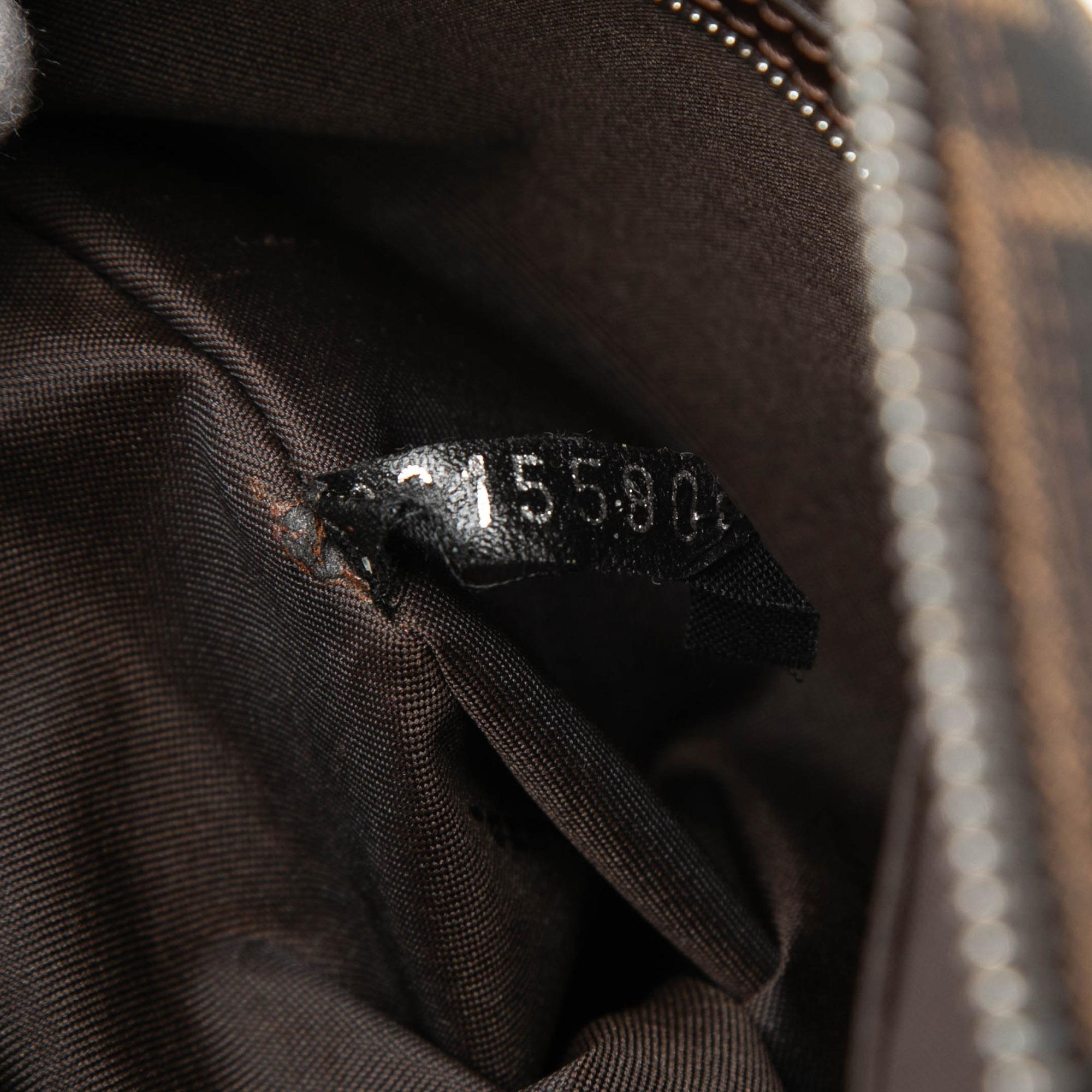 Fendi Zucca Canvas Satchel