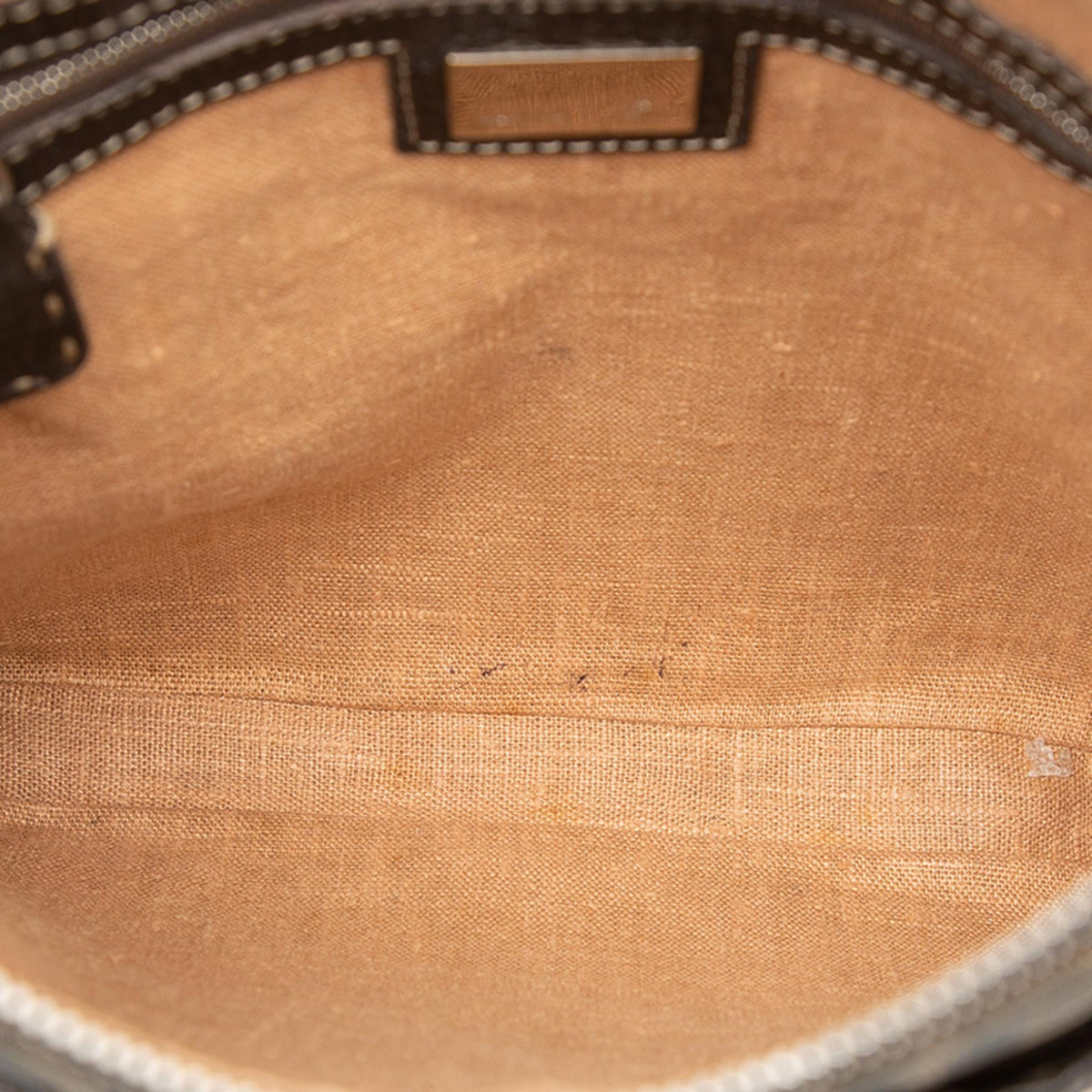 Fendi Zucca Canvas Selleria Crossbody