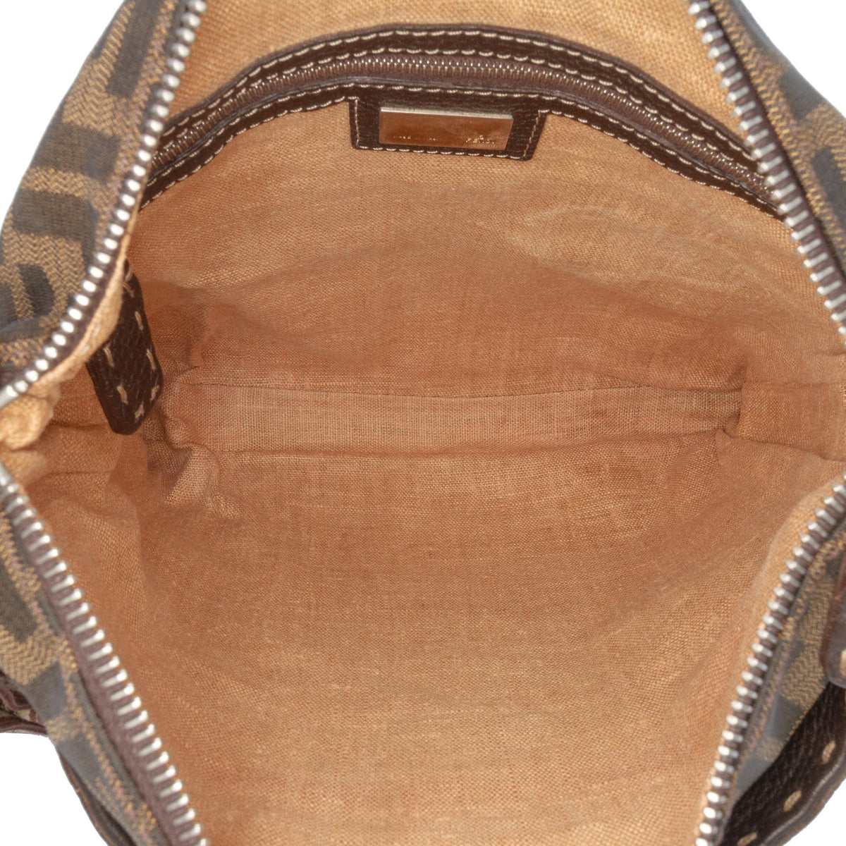 Fendi Zucca Canvas Selleria Crossbody