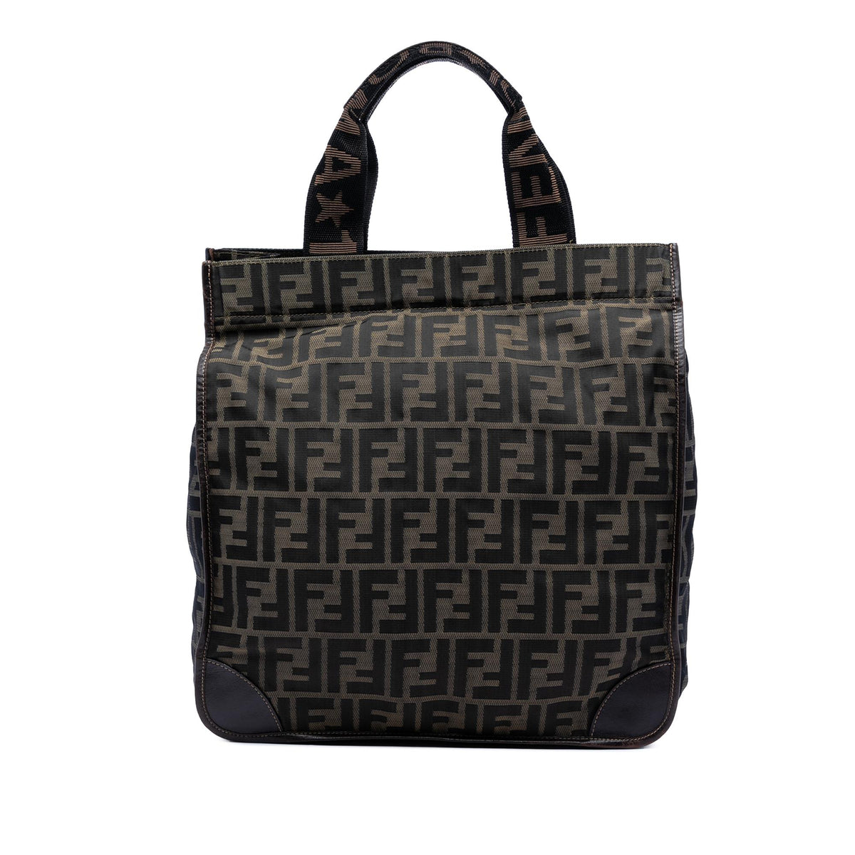 Fendi Zucca Canvas Shopping Tote
