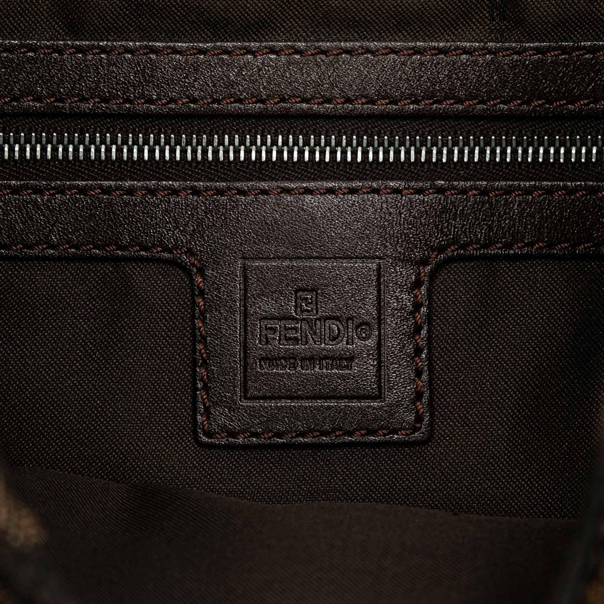 Fendi Zucca Canvas Shoulder Bag (SHG-Jh9pZV)